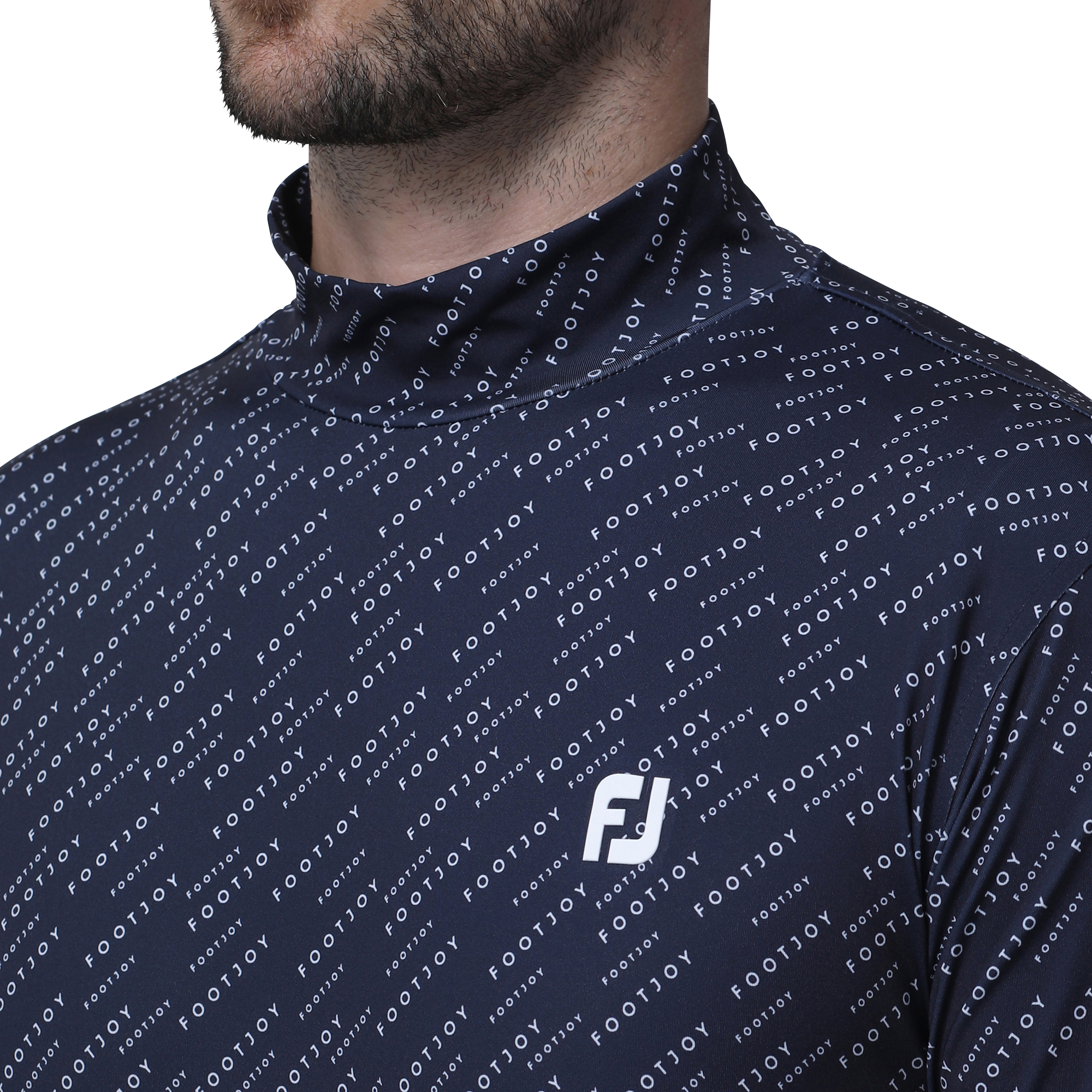 FR2 GOLF サイズ 2XL ブラックストライプ　モックネックシャツ FR2 GOLF サイズ 2XL ブラックストライプ モックネックシャツ