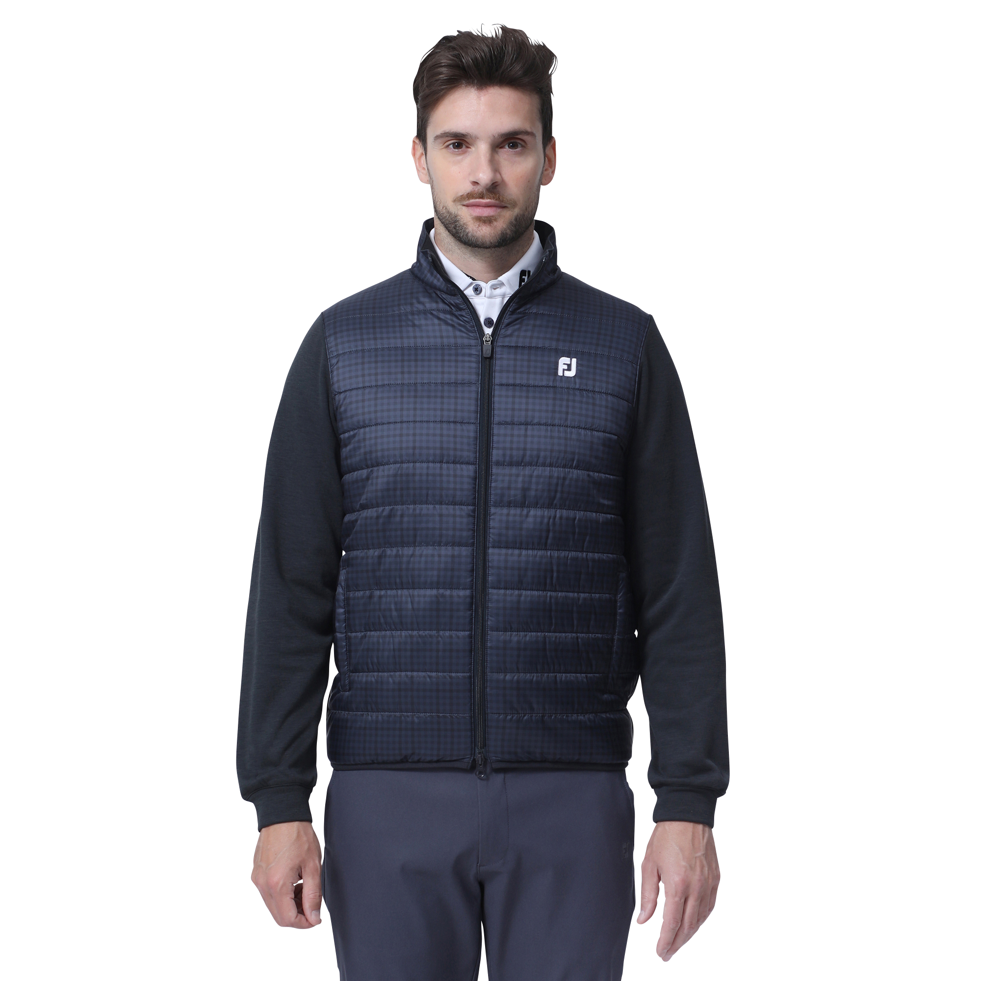 MEN'S ハイブリッド中綿ジャージジャケット - FootJoy Japan