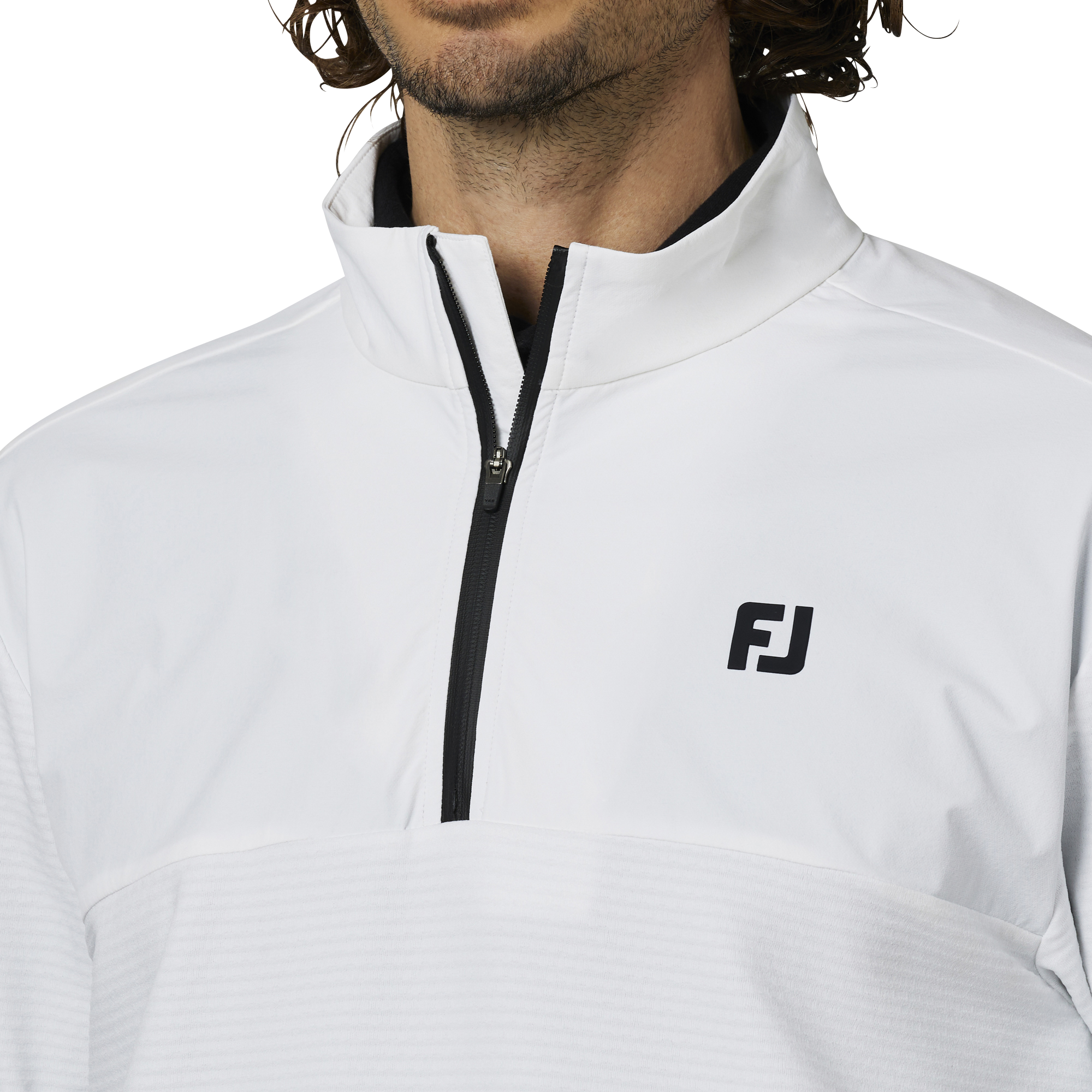 ハイブリッド３Dハーフジップジャケット