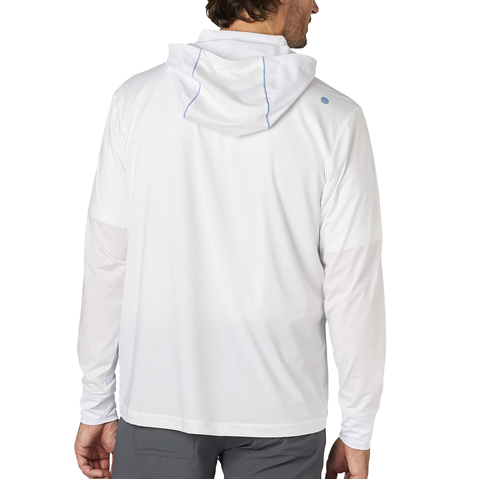 ライトウェイトストレッチ長袖フーディー