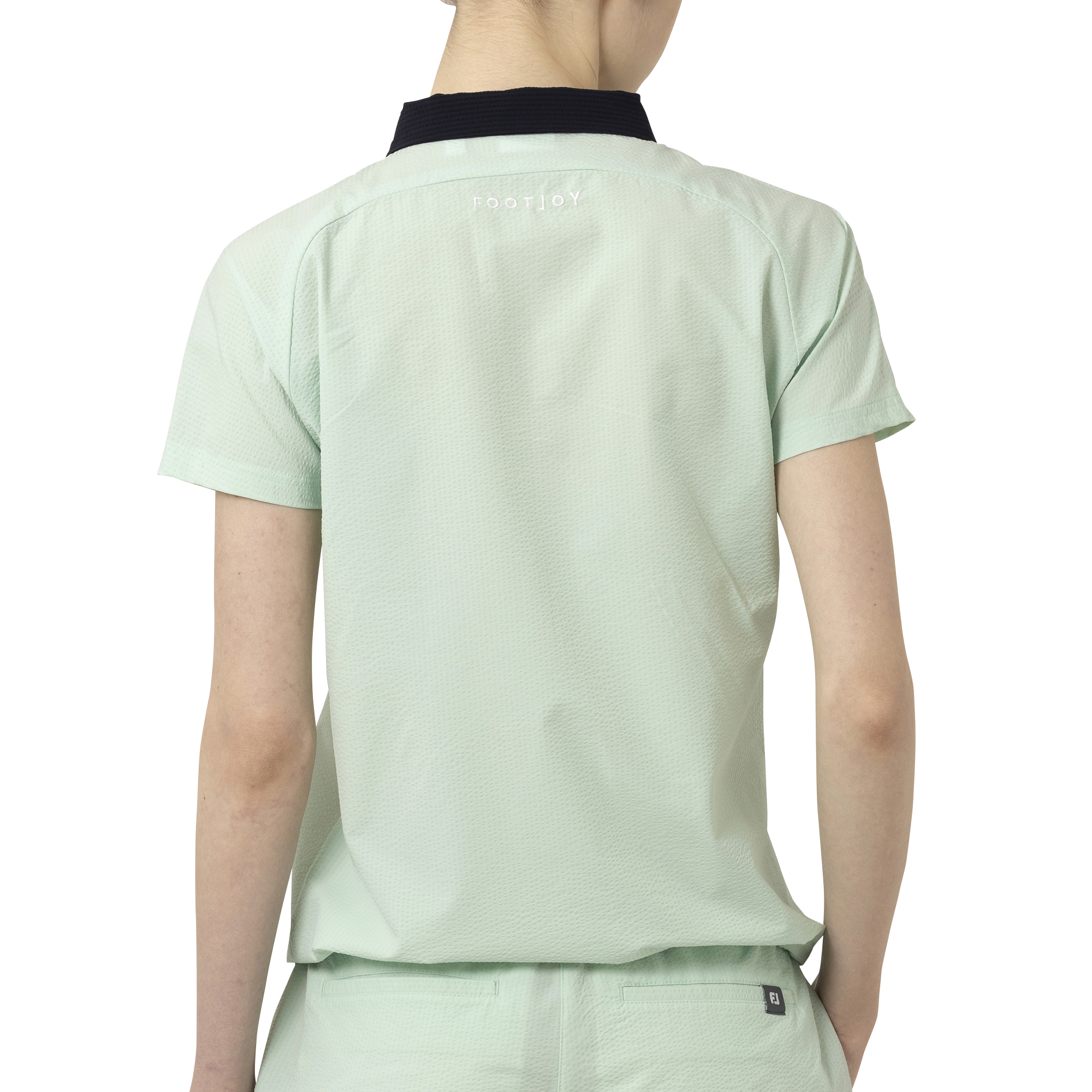 シアサッカー半袖シャツ