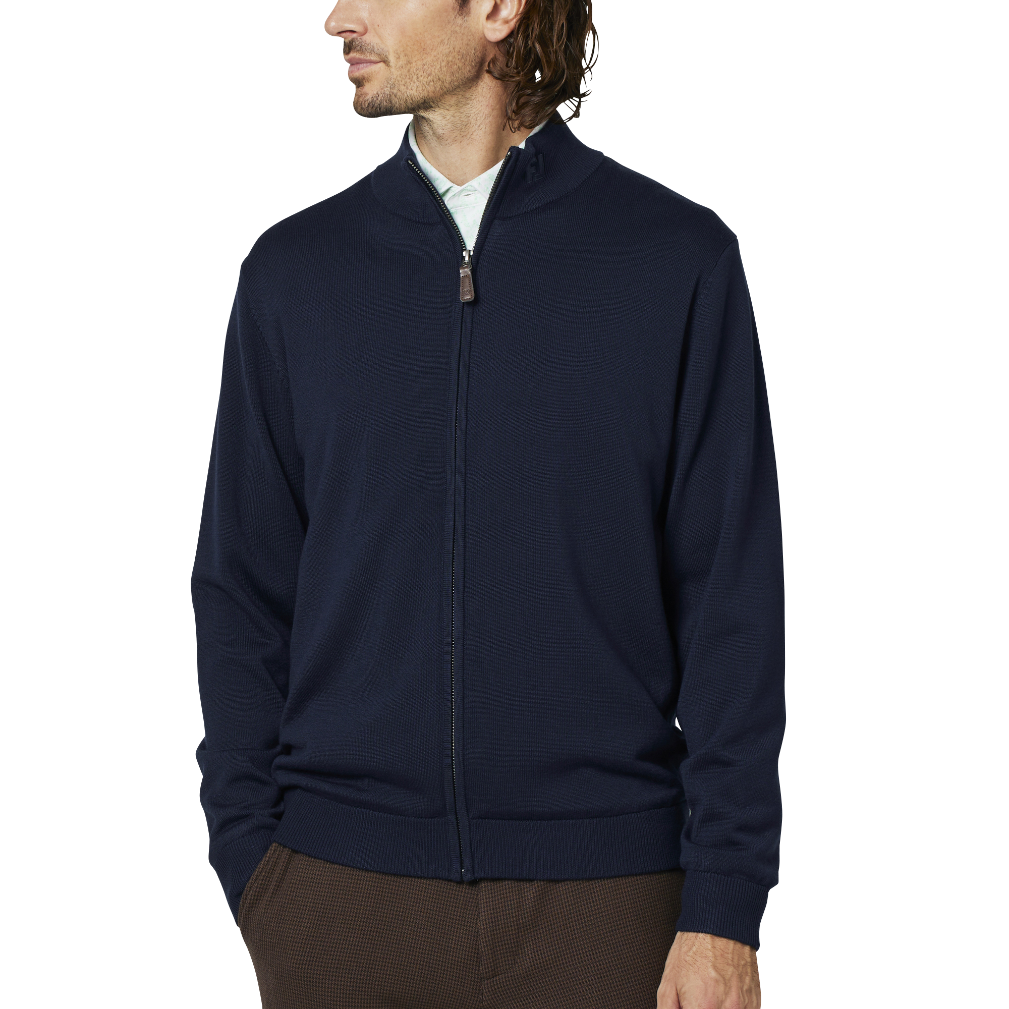 防風ライニングフルジップセーター - FootJoy Japan