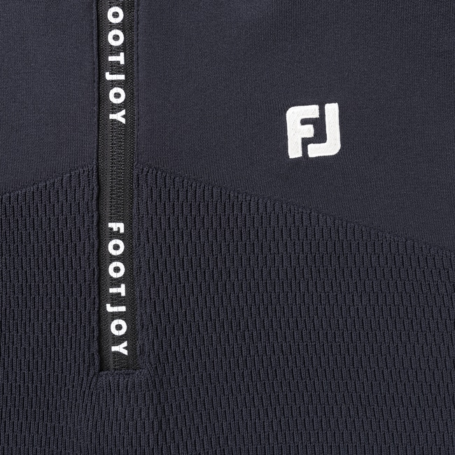 編地切替ハーフジップセーターベスト - FootJoy Japan 編地切替ハーフジップセーターベスト - FootJoy Japan