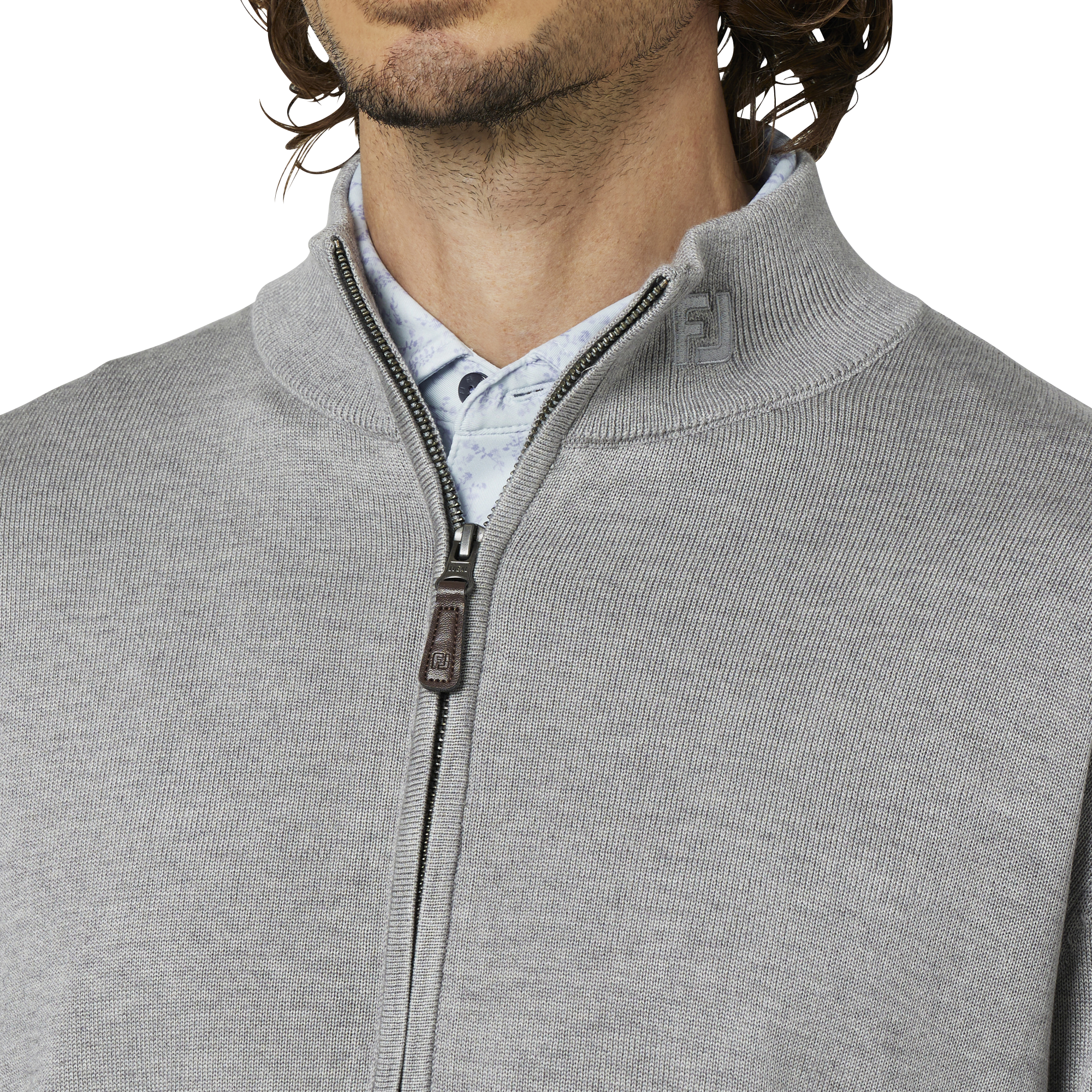 防風ライニングフルジップセーター - FootJoy Japan