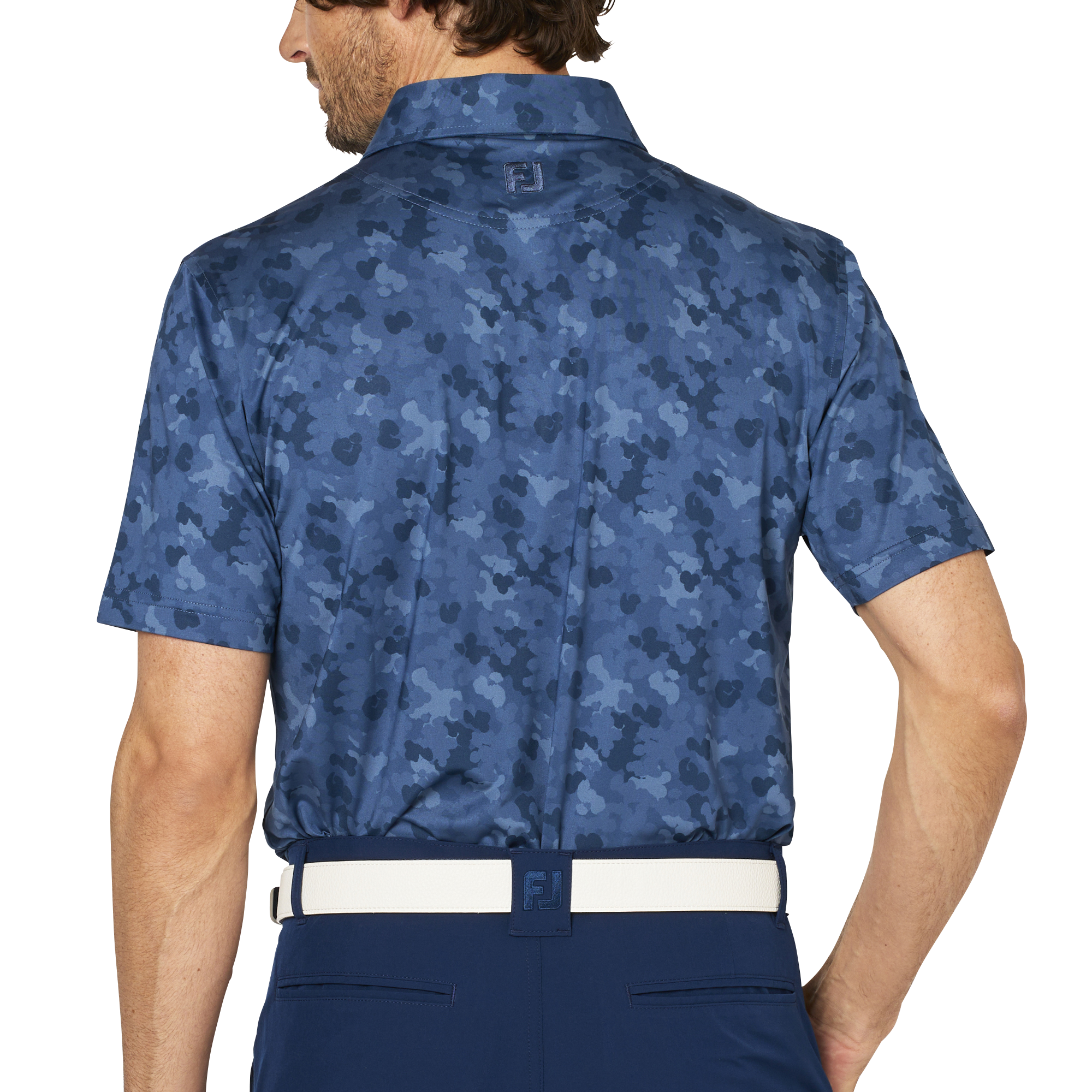 ポップカモプリント半袖シャツ