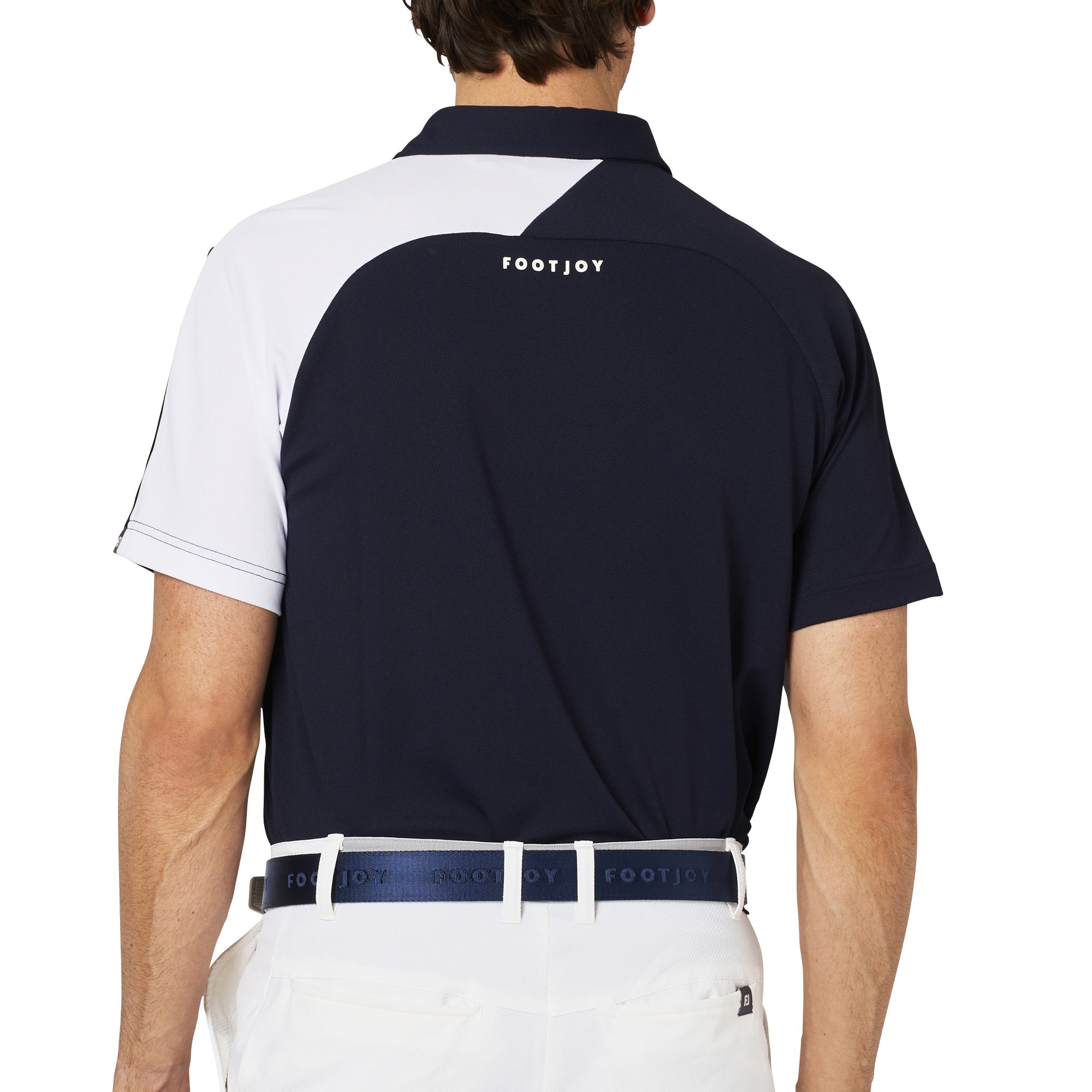 半袖ハーフジップシャツ