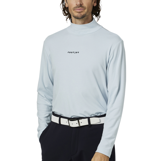 ハイストレッチ長袖ハイネックシャツ