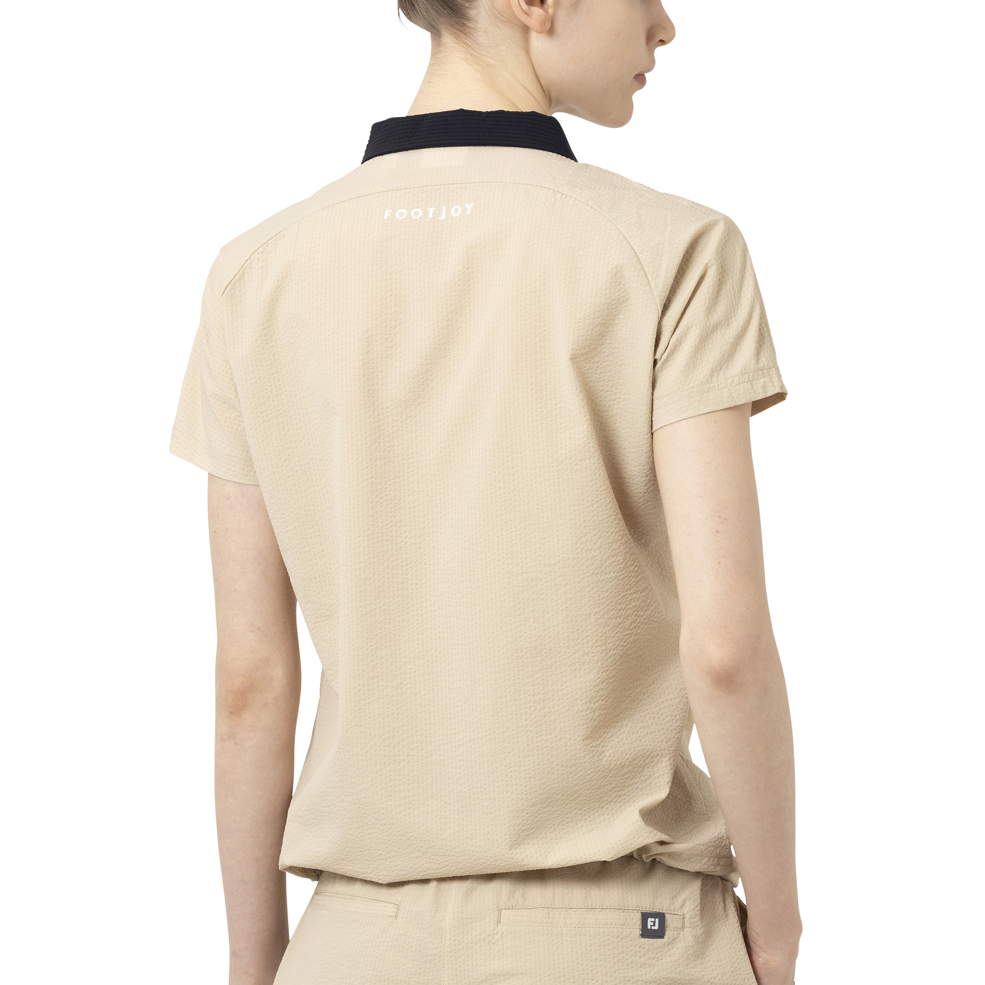 シアサッカー半袖シャツ