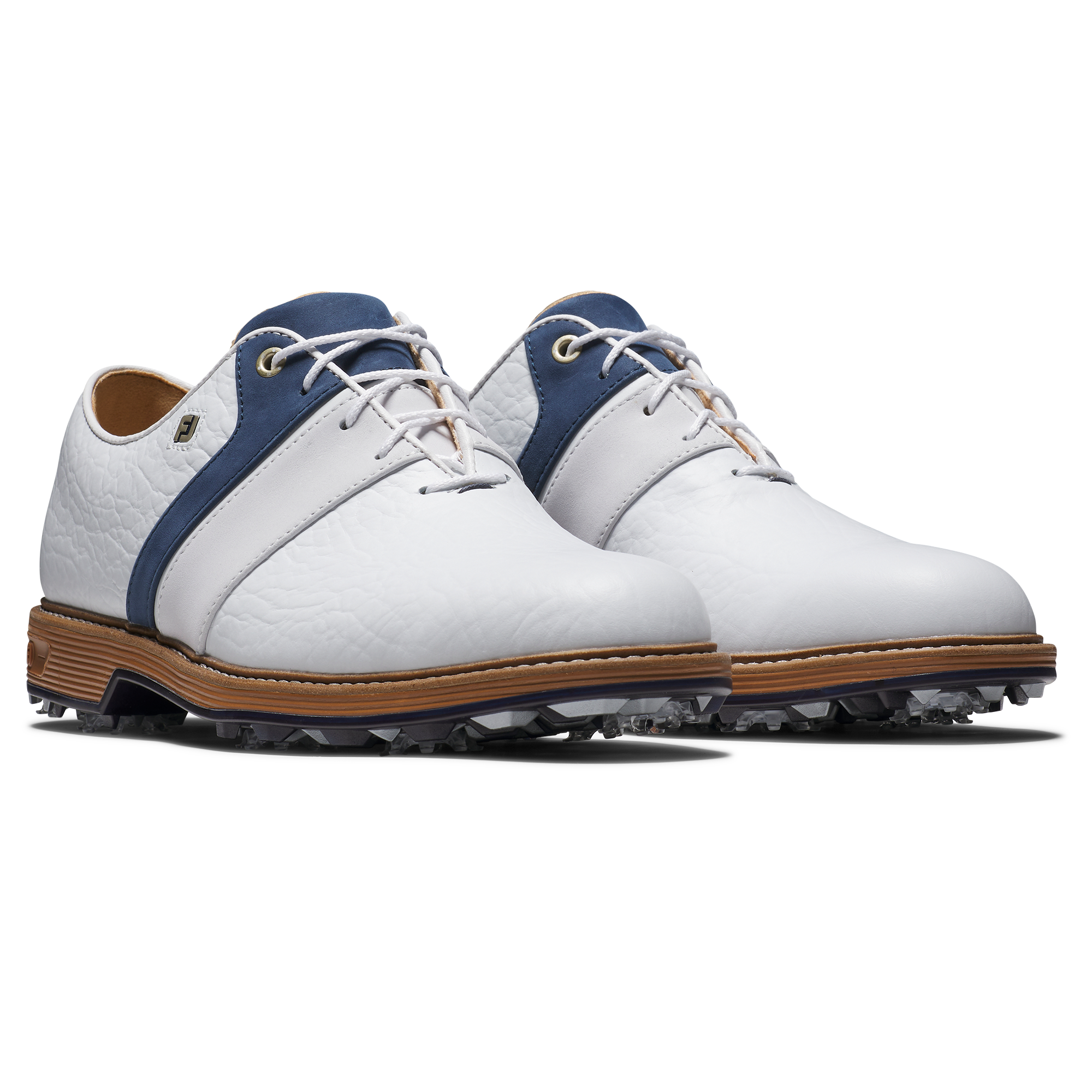 フットジョイ FJ プレミア パッカード ゴルフシューズ Packard | Classic Style Men's Spiked Golf Shoe | FootJoy