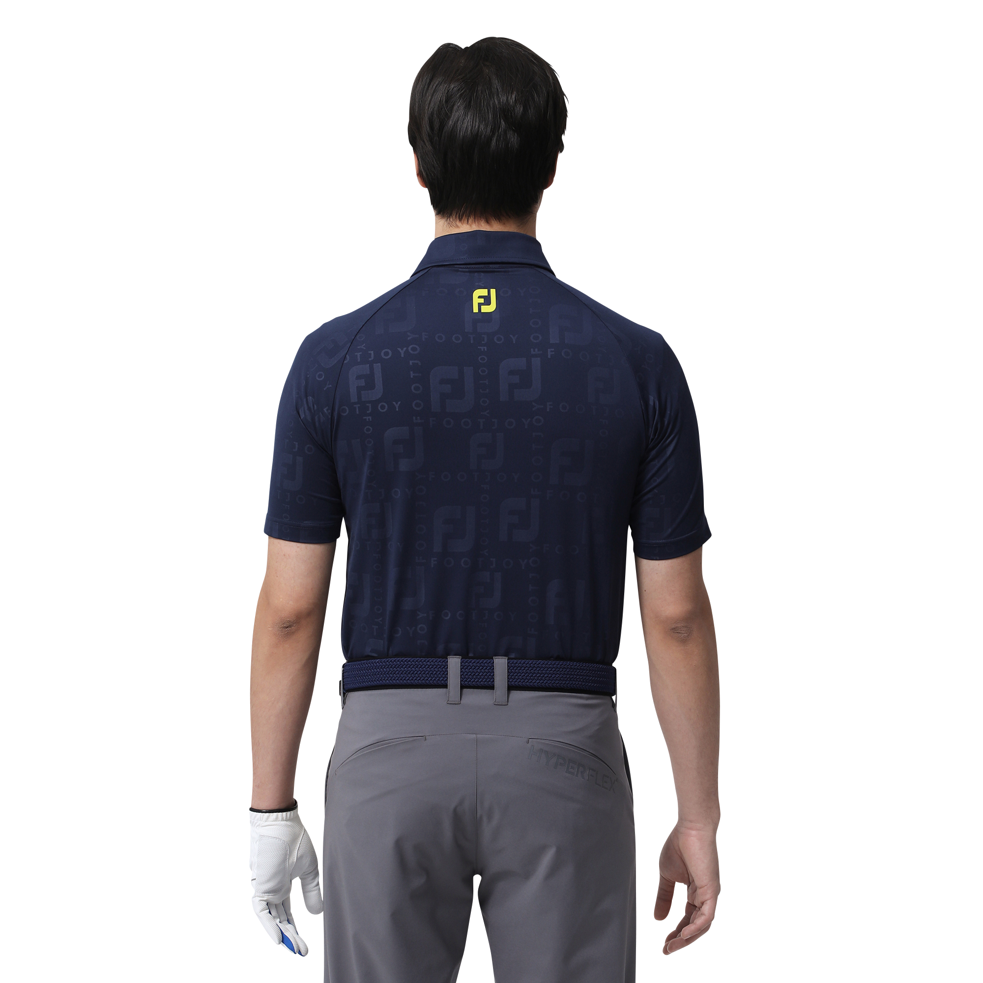 MEN&rsquo;S  エンボスロゴグラフィック ストレッチ 半袖シャツ