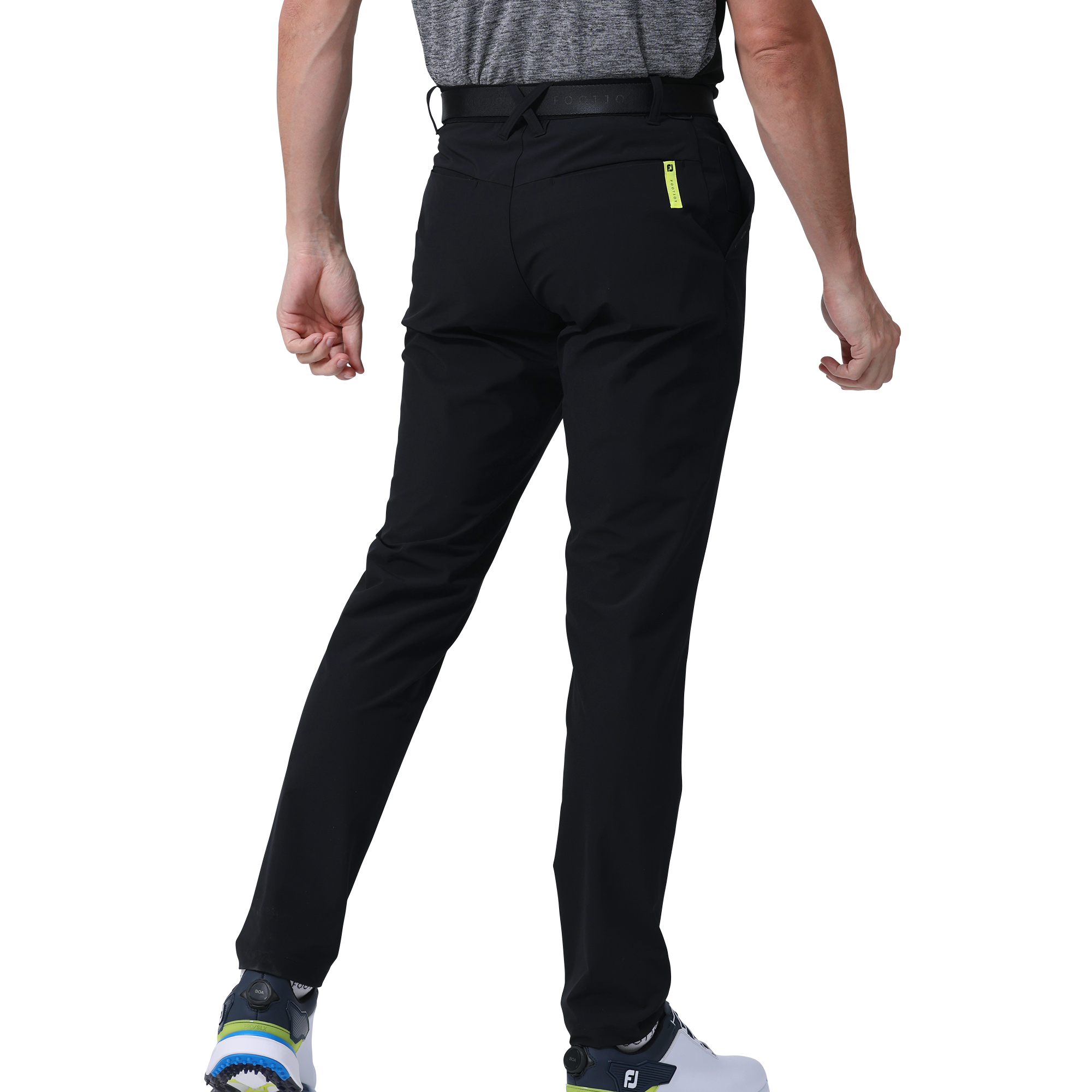 PING 4WAY ストレッチ ナイロン 撥水 テーパード パンツ メンズ PING