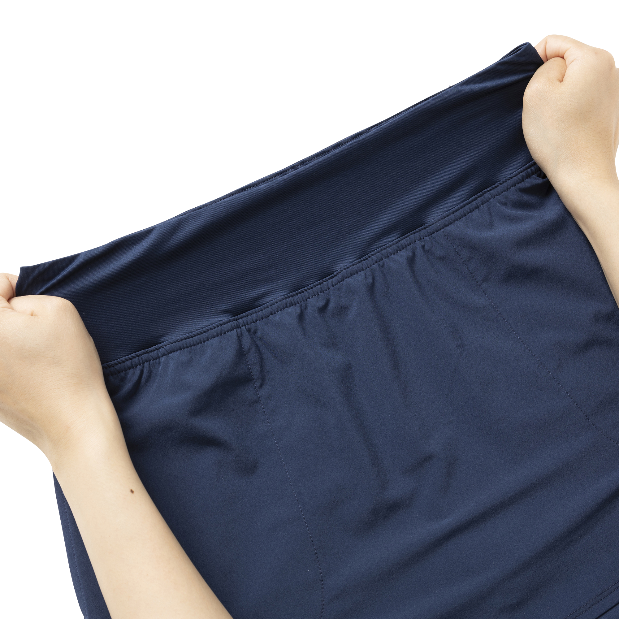 ウエストゴムフレアギャザースカート