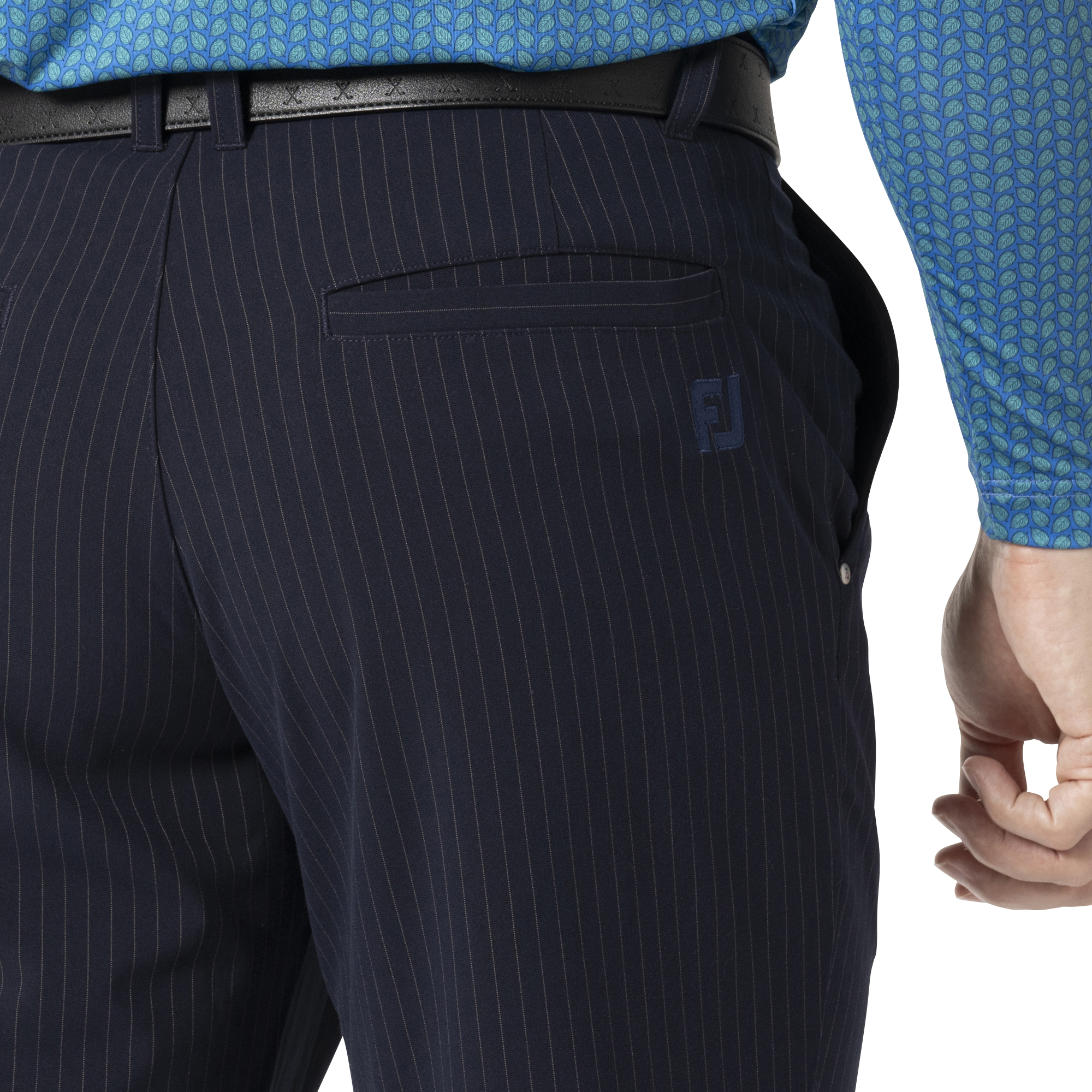 まよページ MEN'S ピンストライプ ストレッチロングパンツ - FootJoy Japan