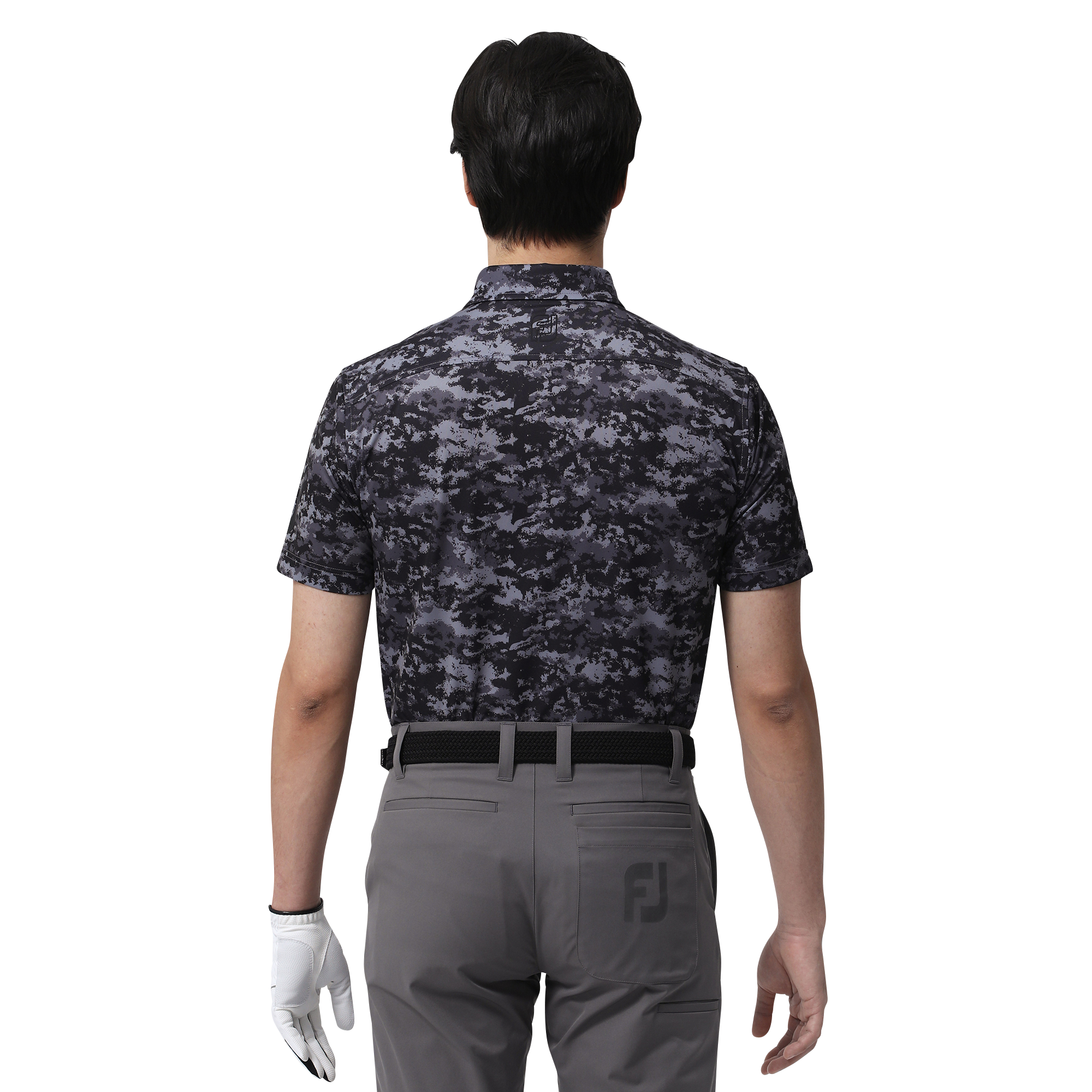 MEN&rsquo;S  グラフィックプリント ストレッチ 半袖シャツ