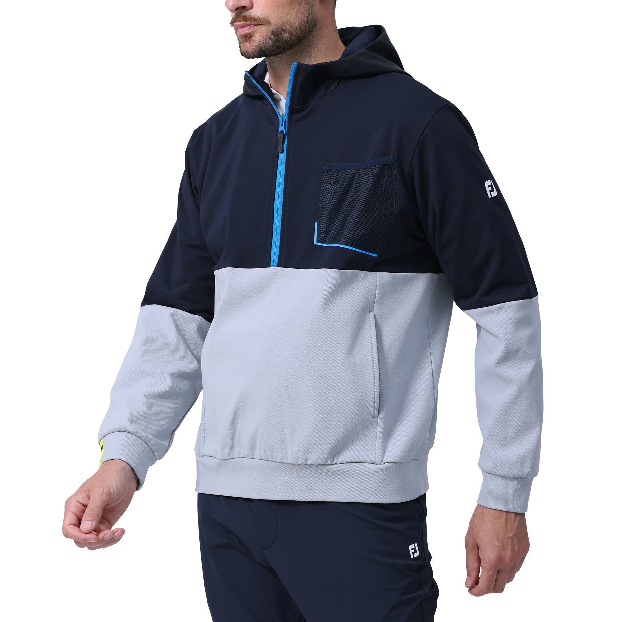 ハイブリッド長袖ハーフジップフーディー - FootJoy Japan