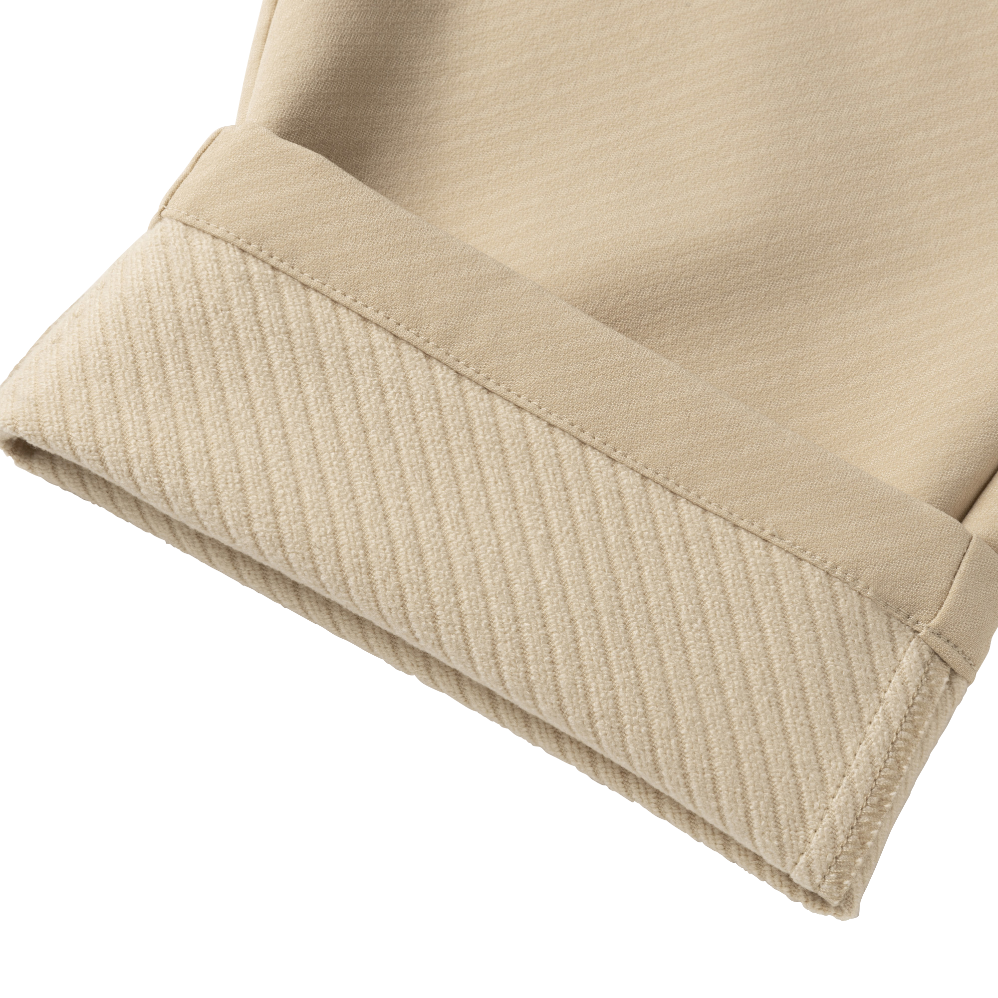 WOMEN'S TWINSOF 撥水裏起毛レジメンタルストライプ ストレッチロング