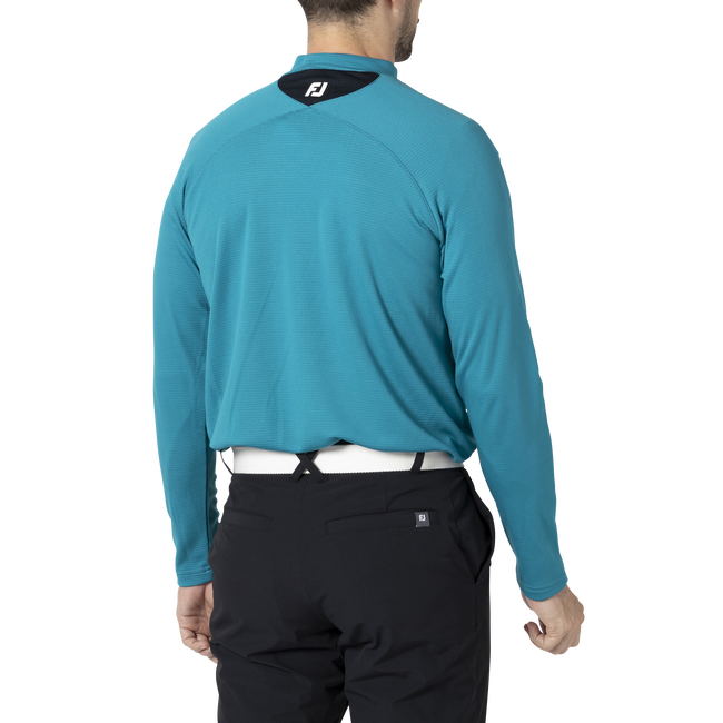 MEN'S DRY THROUGHLIGHT チェストライン 長袖モックネックシャツ MEN'S DRY THROUGHLIGHT チェストライン 長袖モックネックシャツ