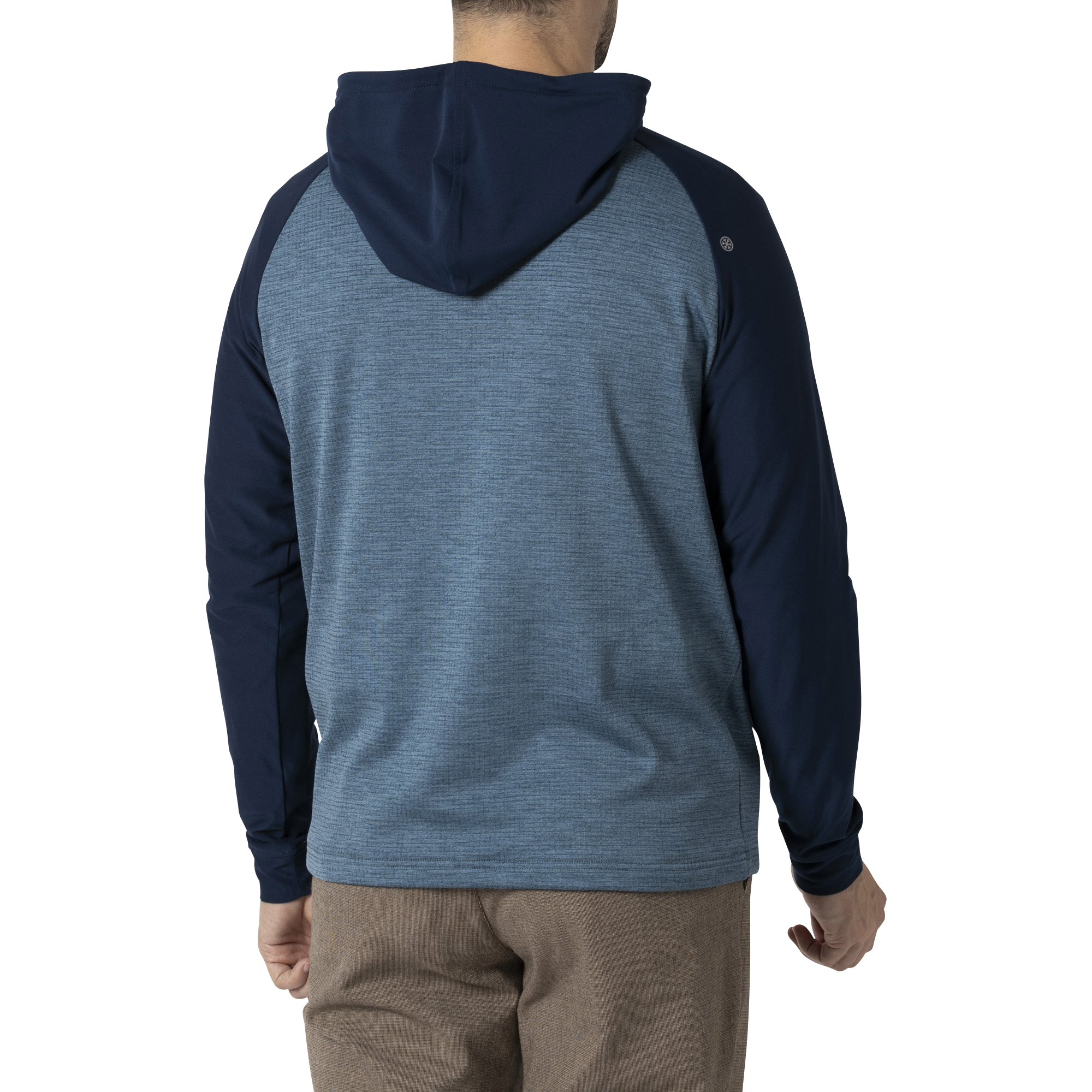 MEN'S ライトウェイトストレッチ 長袖プルオーバーフーディー