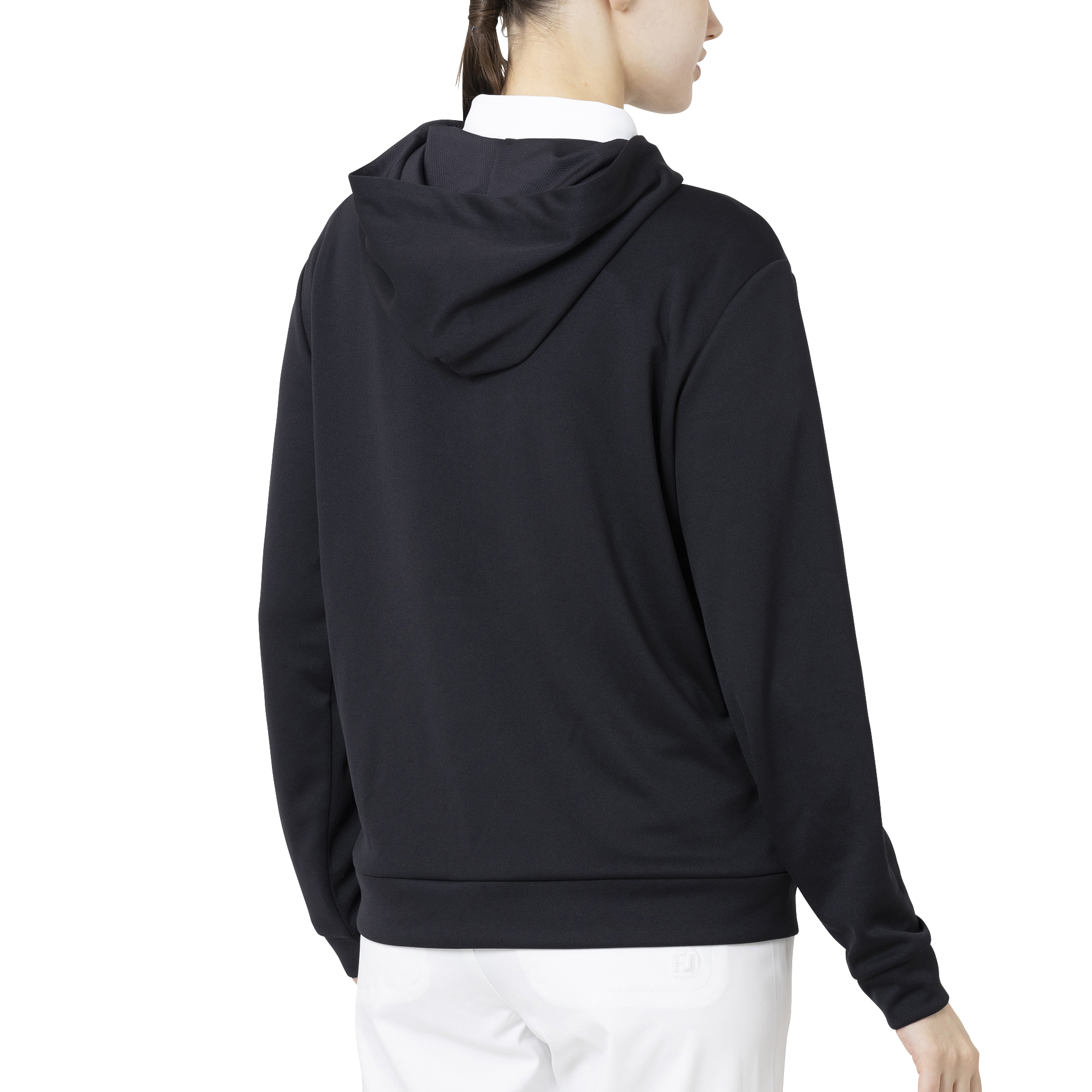 Essential W`s LtWt L/S ストレッチフーディープルオーバー