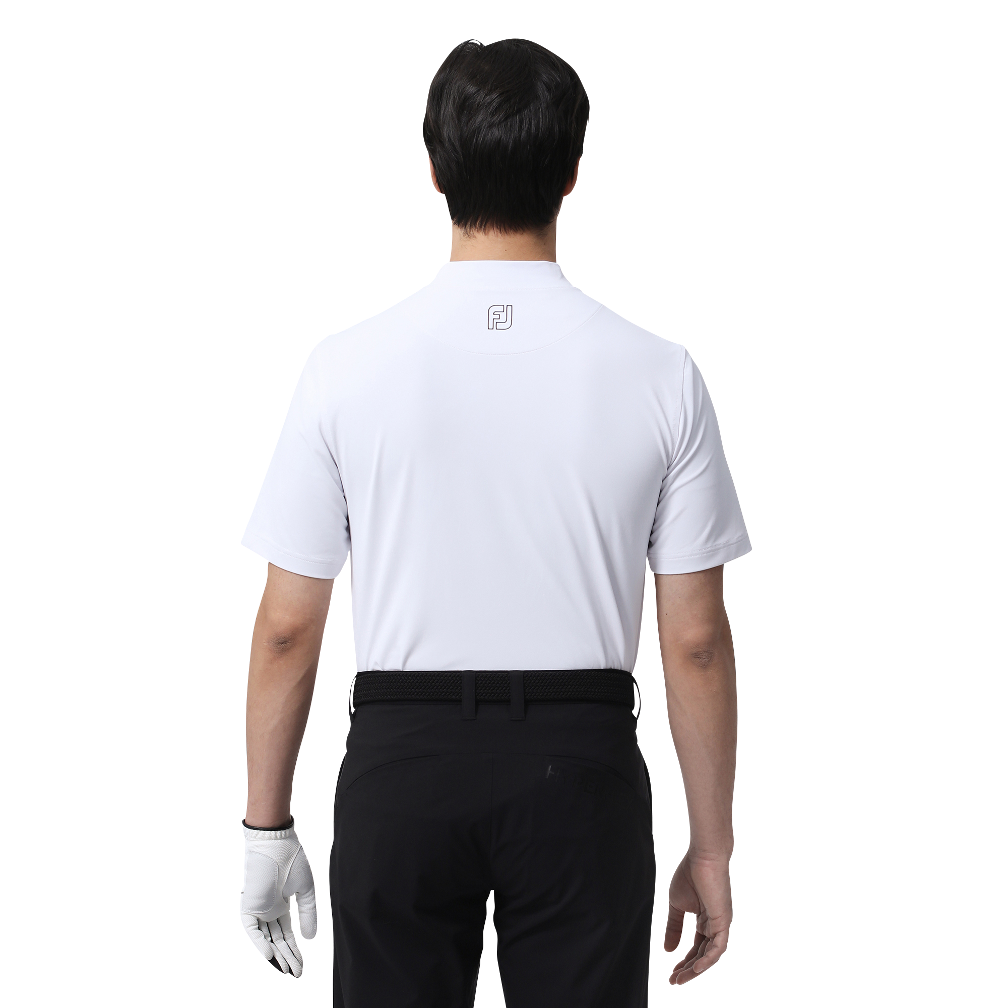 MEN&rsquo;S  カラーブロック 半袖モックネックシャツ