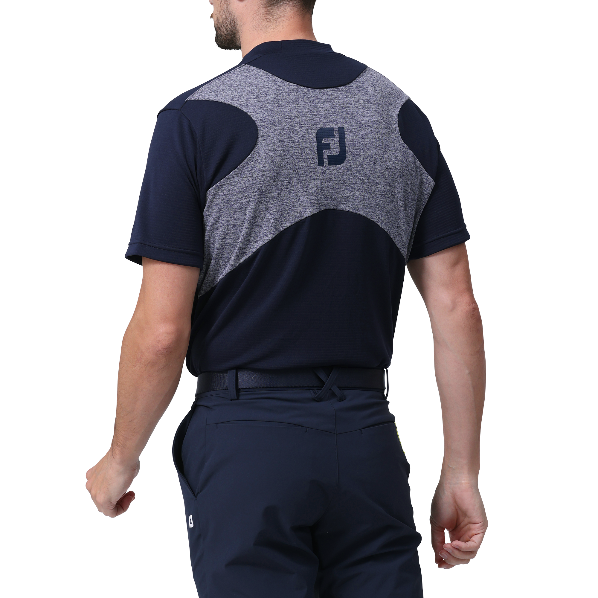 DRY THROUGHLIGHT エックスブロック半袖モックネックシャツ