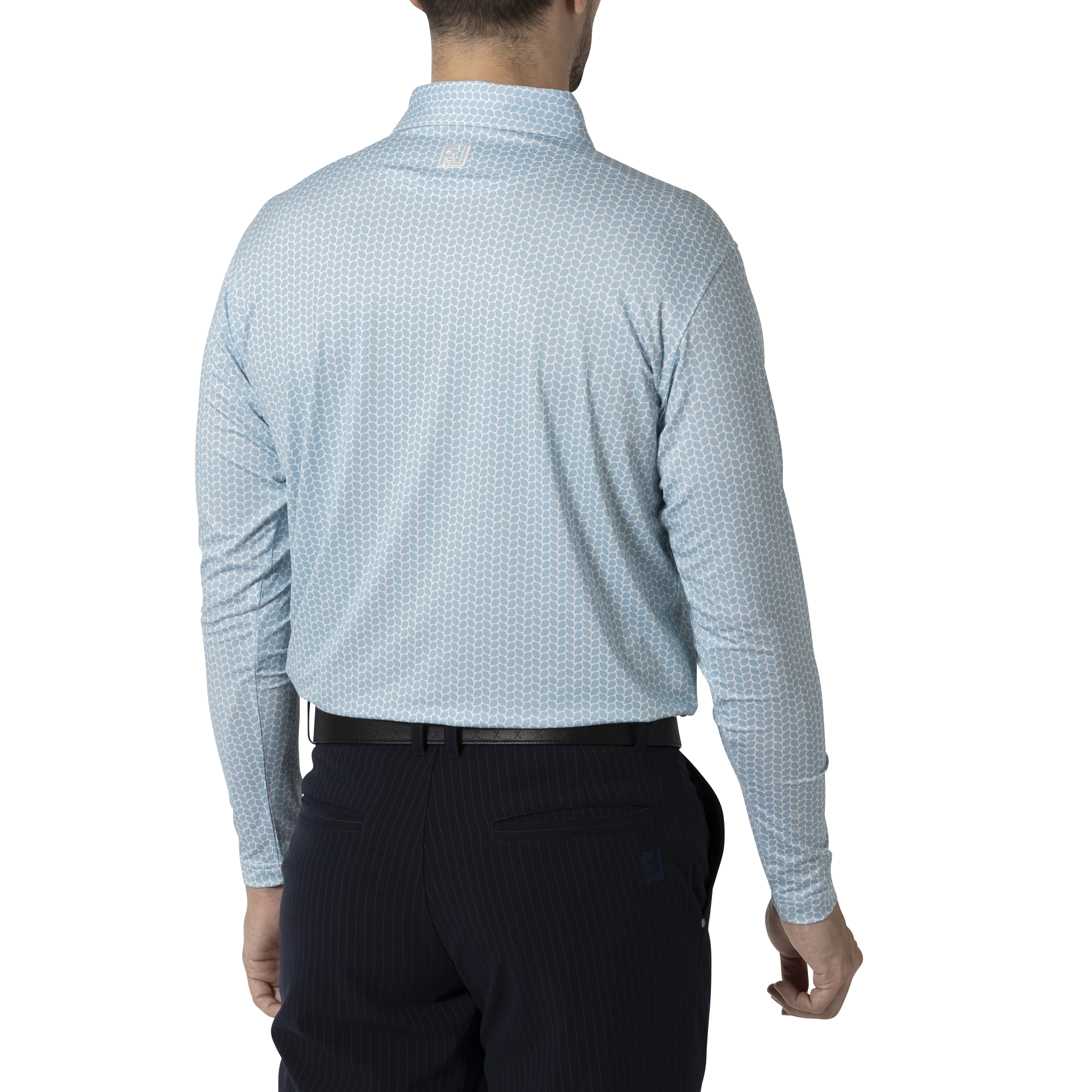 MEN'S リーフプリント 長袖シャツ