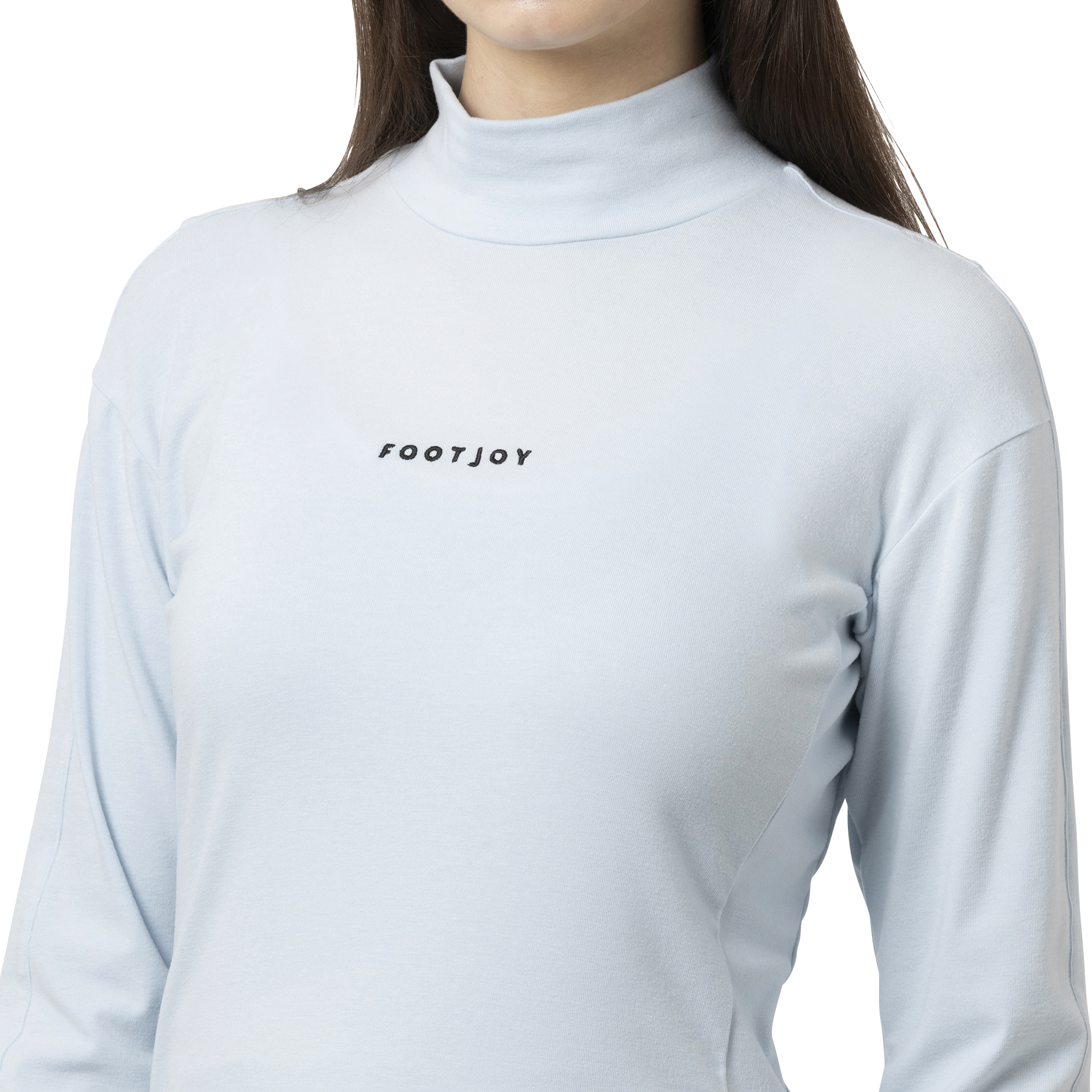 シグナル長袖モックネックシャツ