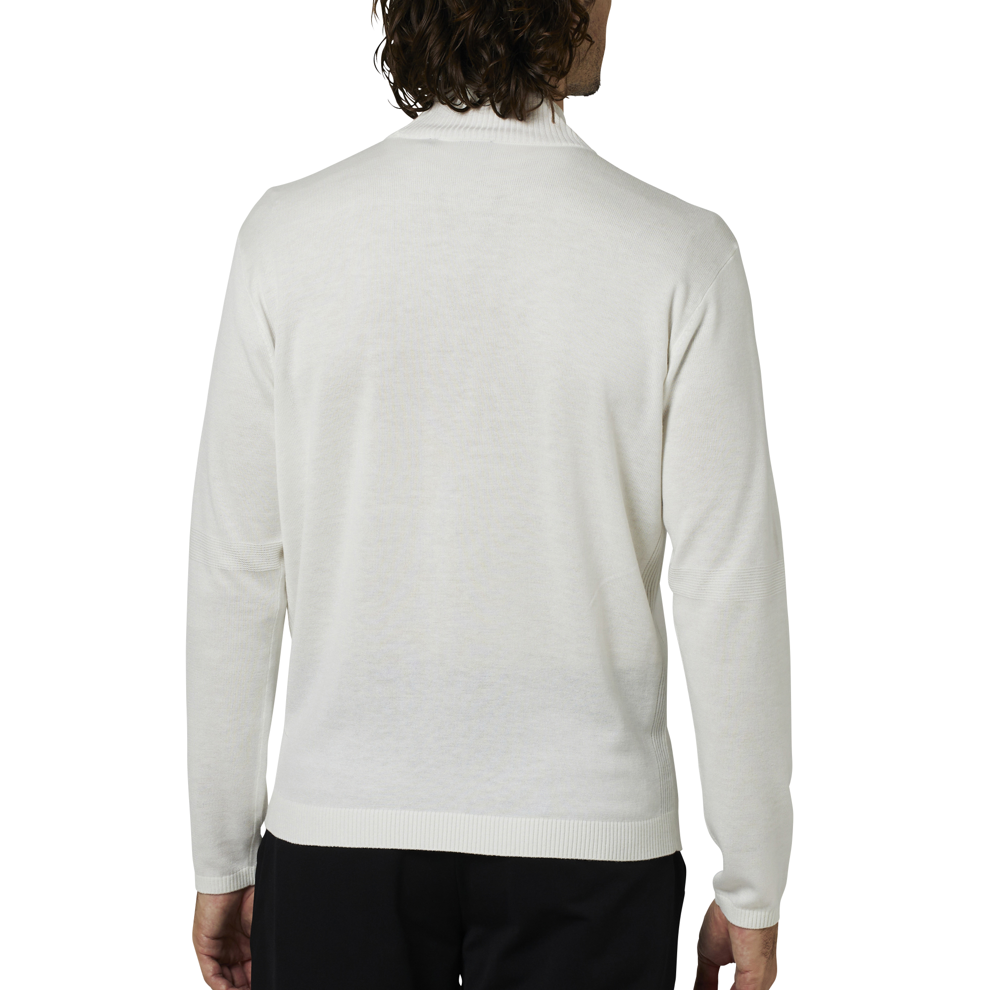 ハイネックセーターシャツ