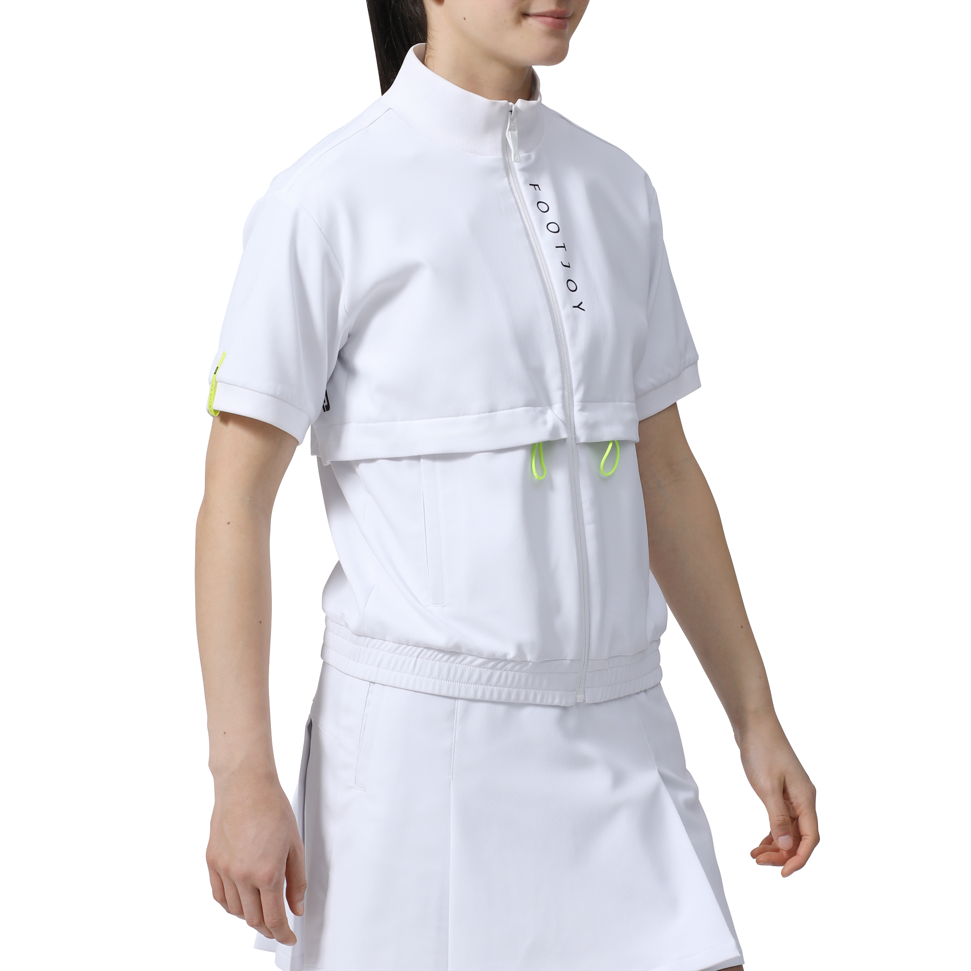 TWINSOF 撥水半袖フルジップスタンドカラージャケット - FootJoy Japan