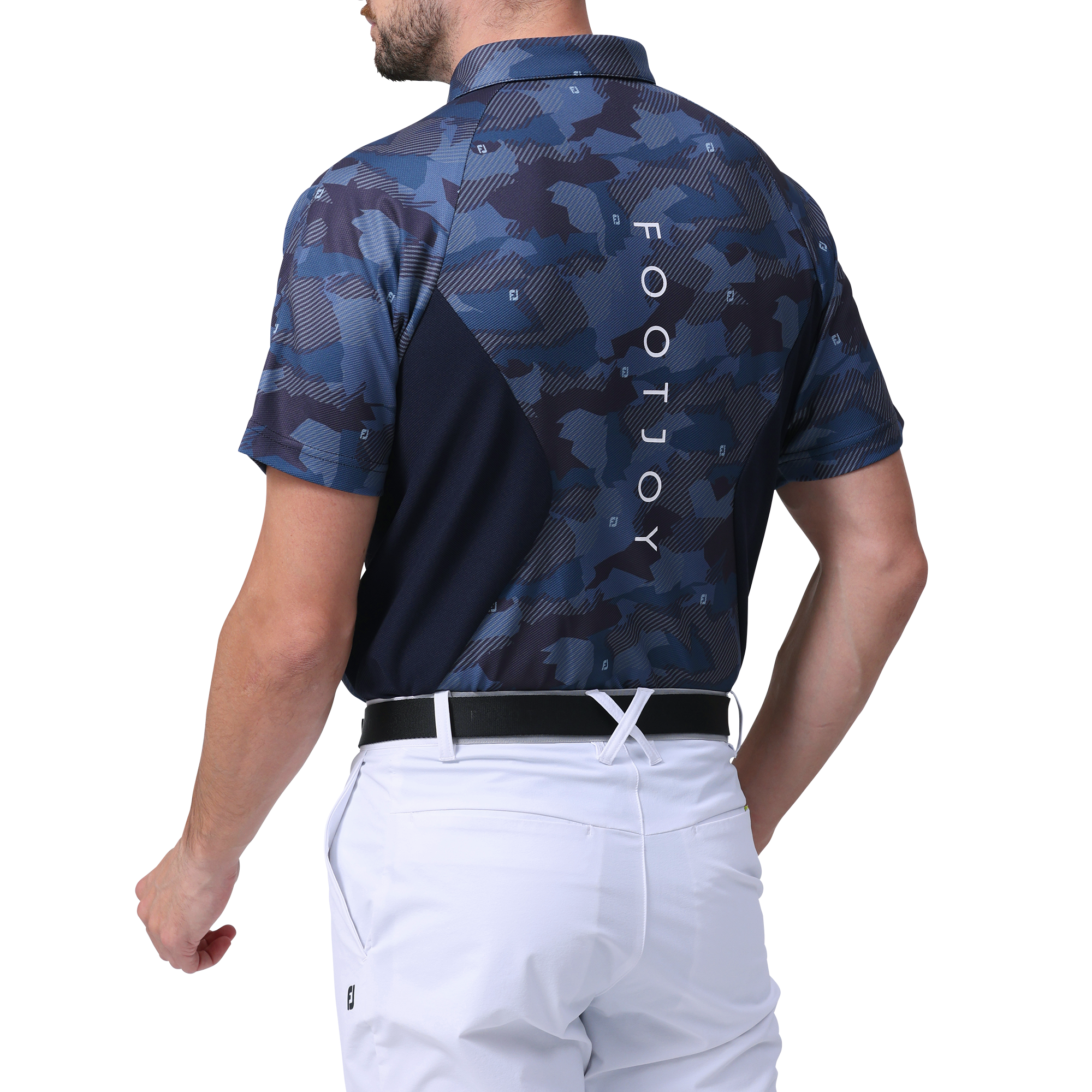 マルチカラーカモ半袖シャツ