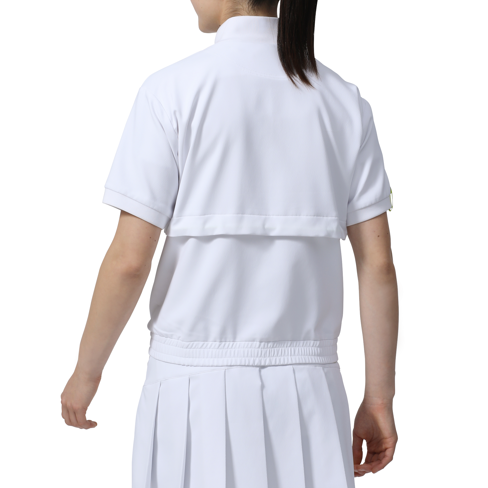 TWINSOF 撥水半袖フルジップスタンドカラージャケット