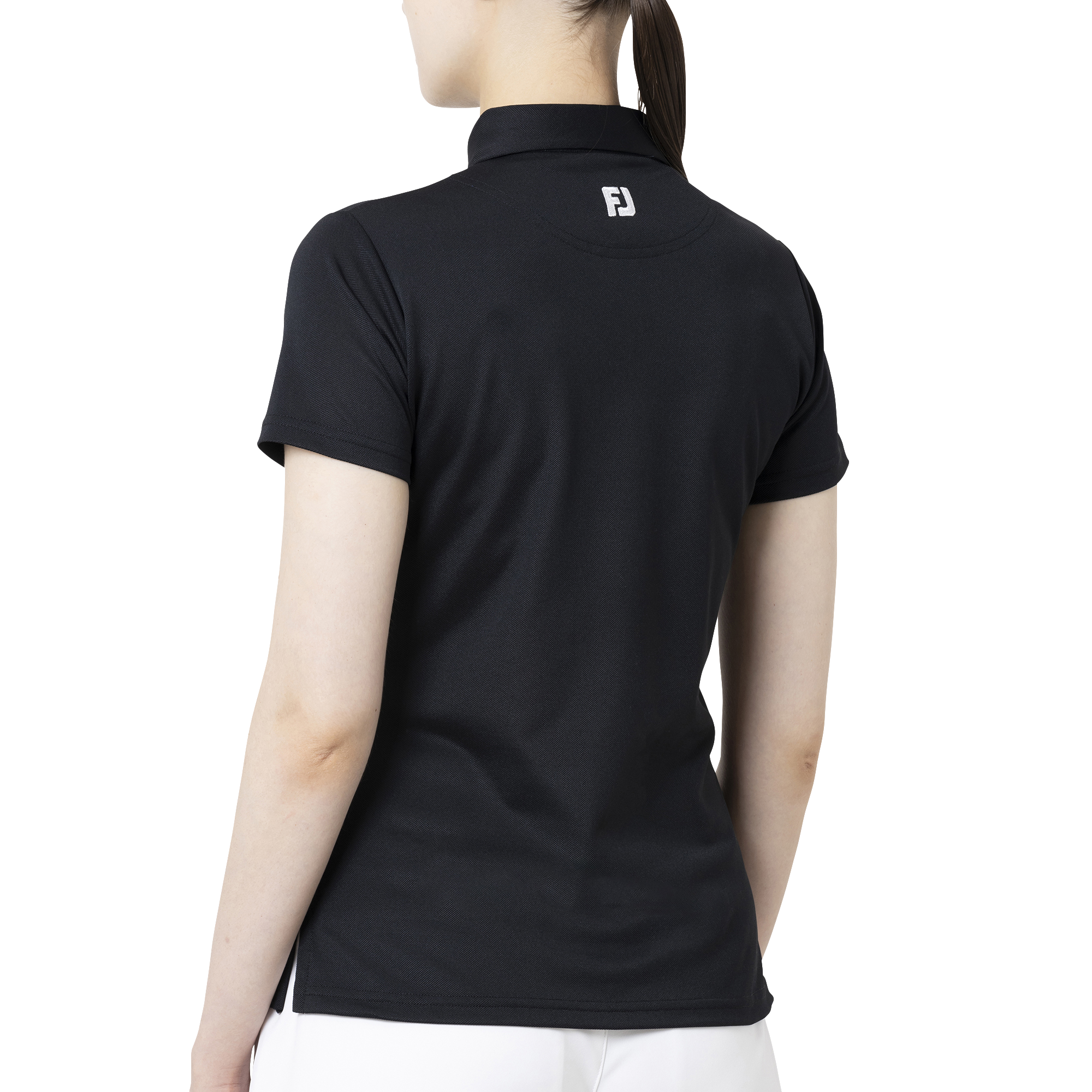 Essential W`s Solid ストレッチ鹿の子半袖シャツ