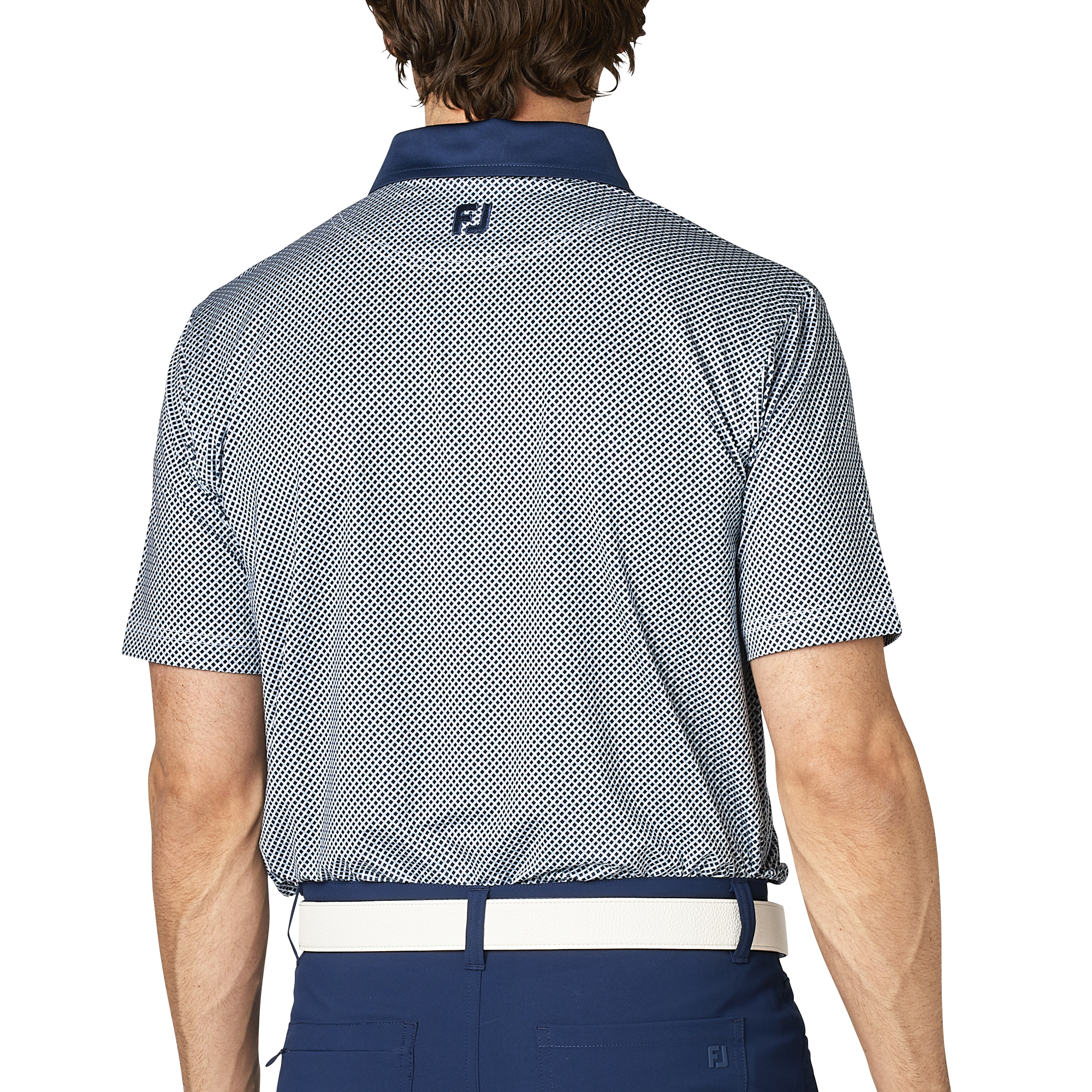 ダイアゴナル半袖クレリックシャツ