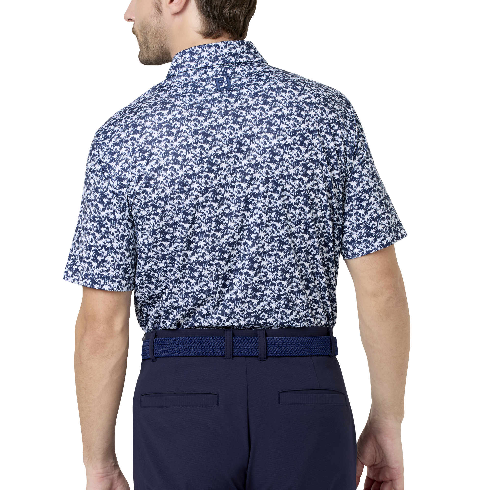 ヒデゥンパルム　ストレッチライル半袖シャツ