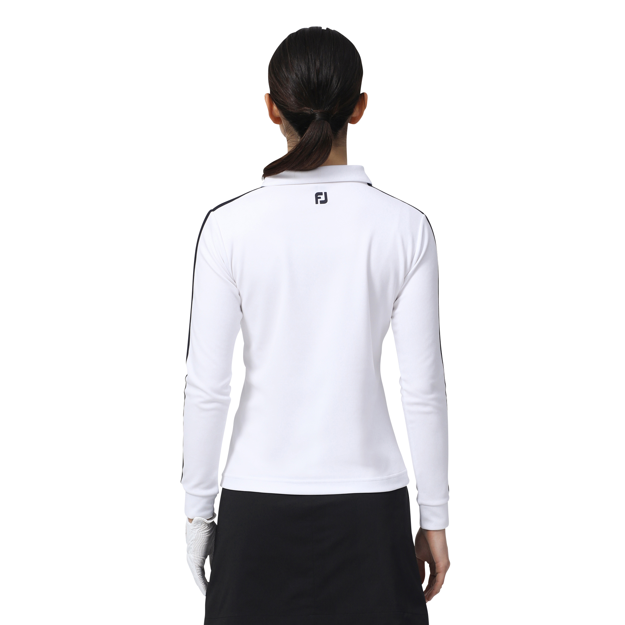 WOMEN'S カラーブロック サーモライト長袖保温シャツ