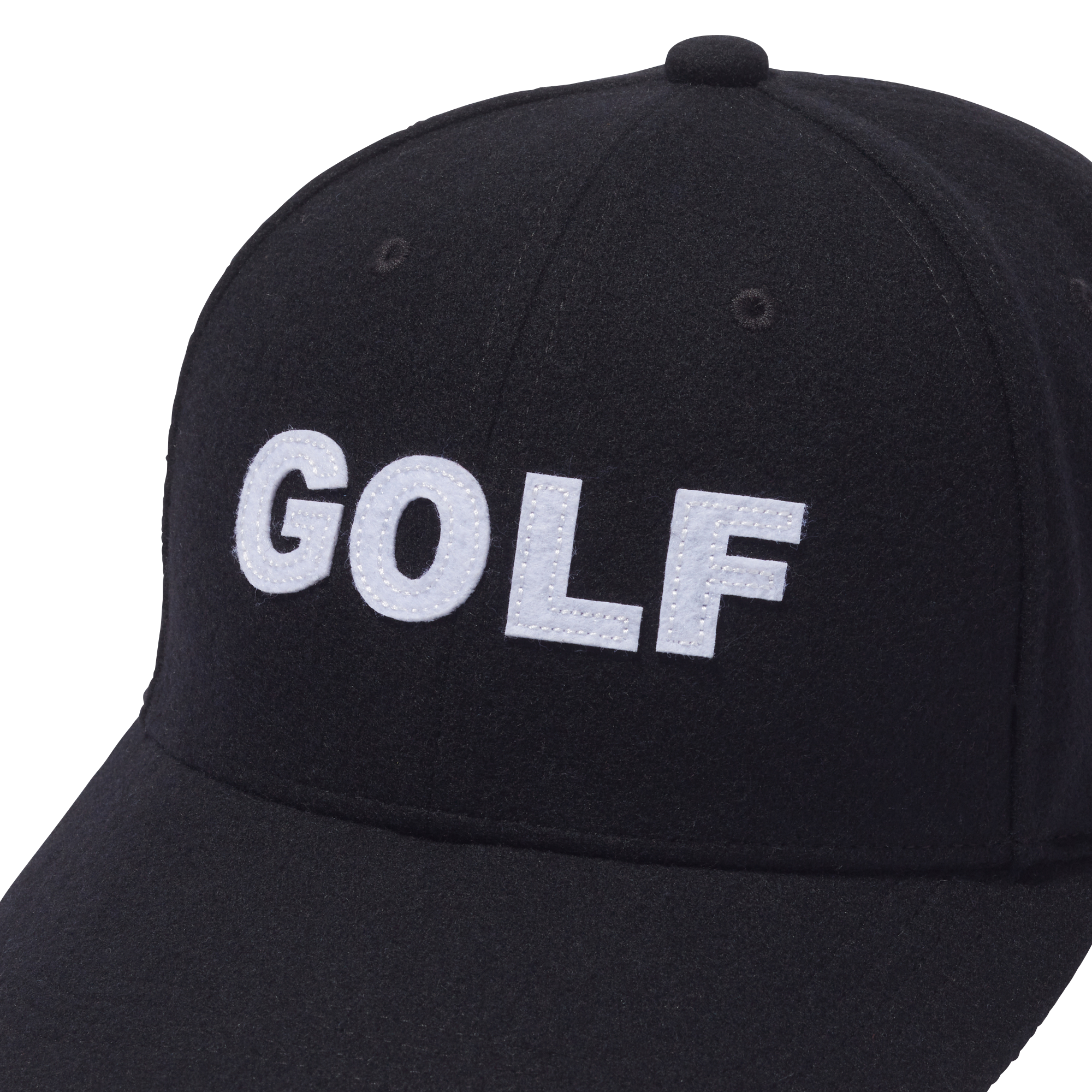 MEN'S メルトンGOLFキャップ