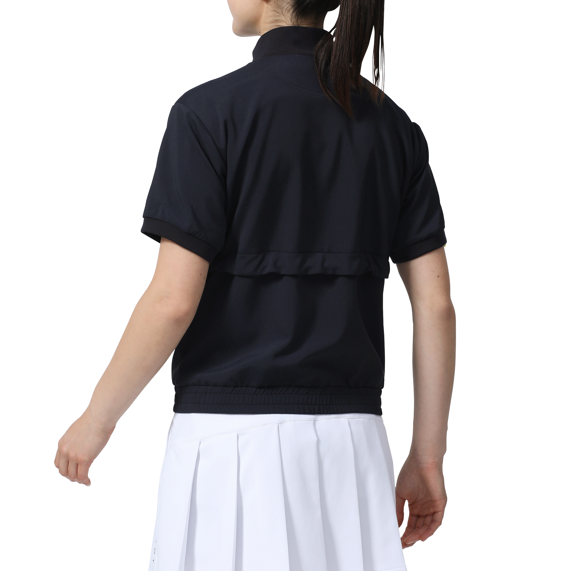 TWINSOF 撥水半袖フルジップスタンドカラージャケット