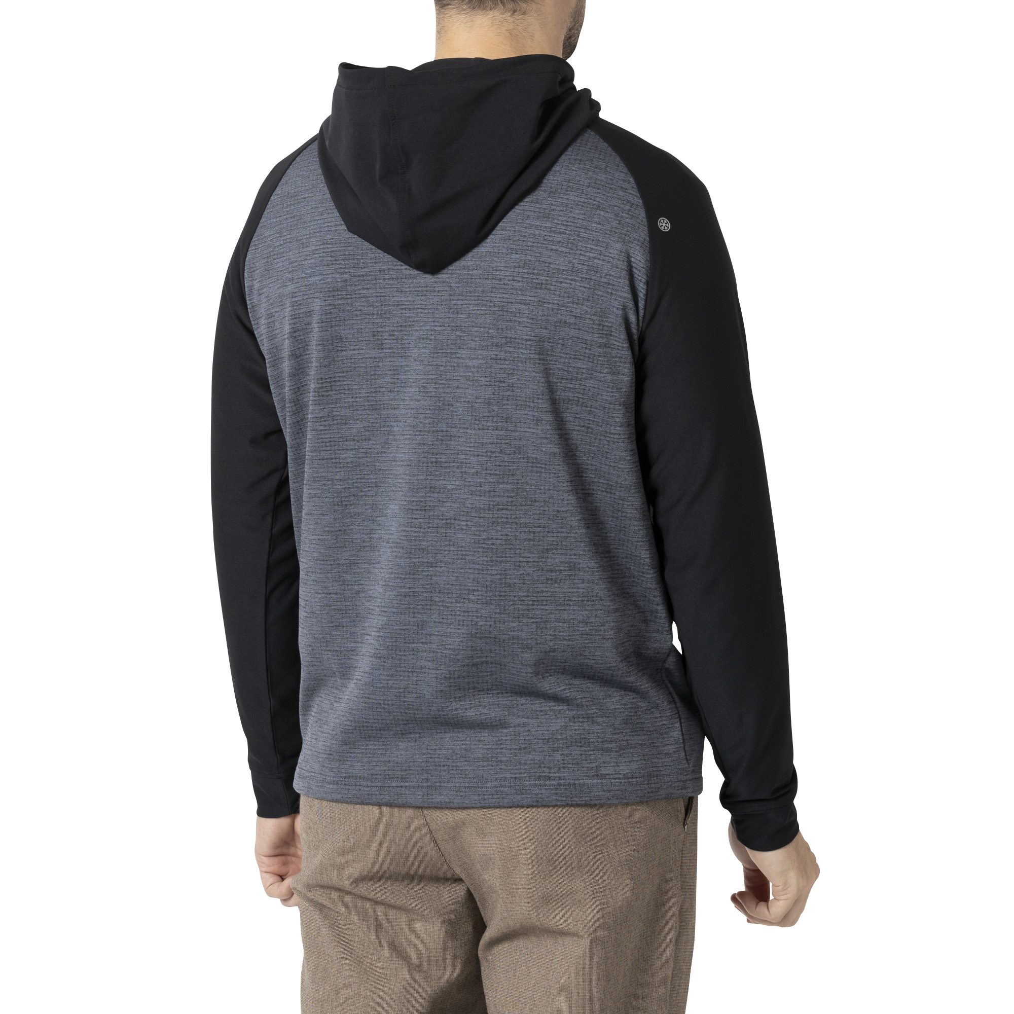 MEN'S ライトウェイトストレッチ 長袖プルオーバーフーディー