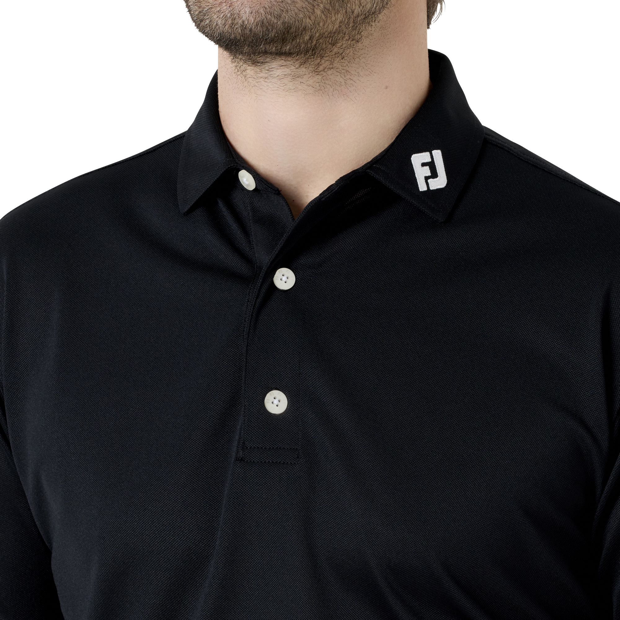 Essential M`s Solid ストレッチ鹿の子半袖シャツ