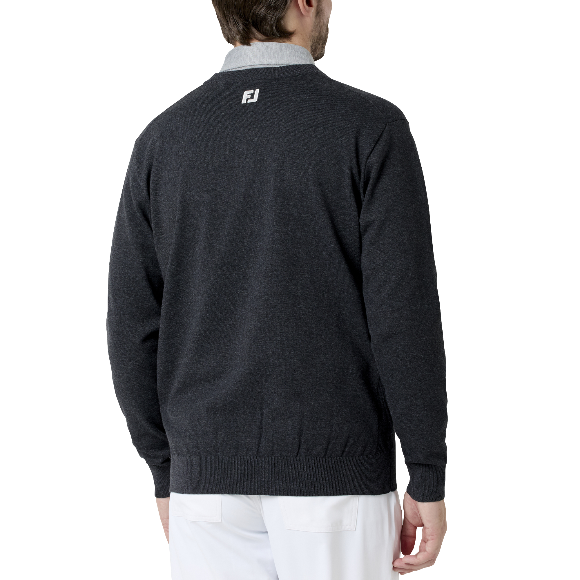 Essential ベーシックコンフォート Vネック L/S ニットセーター