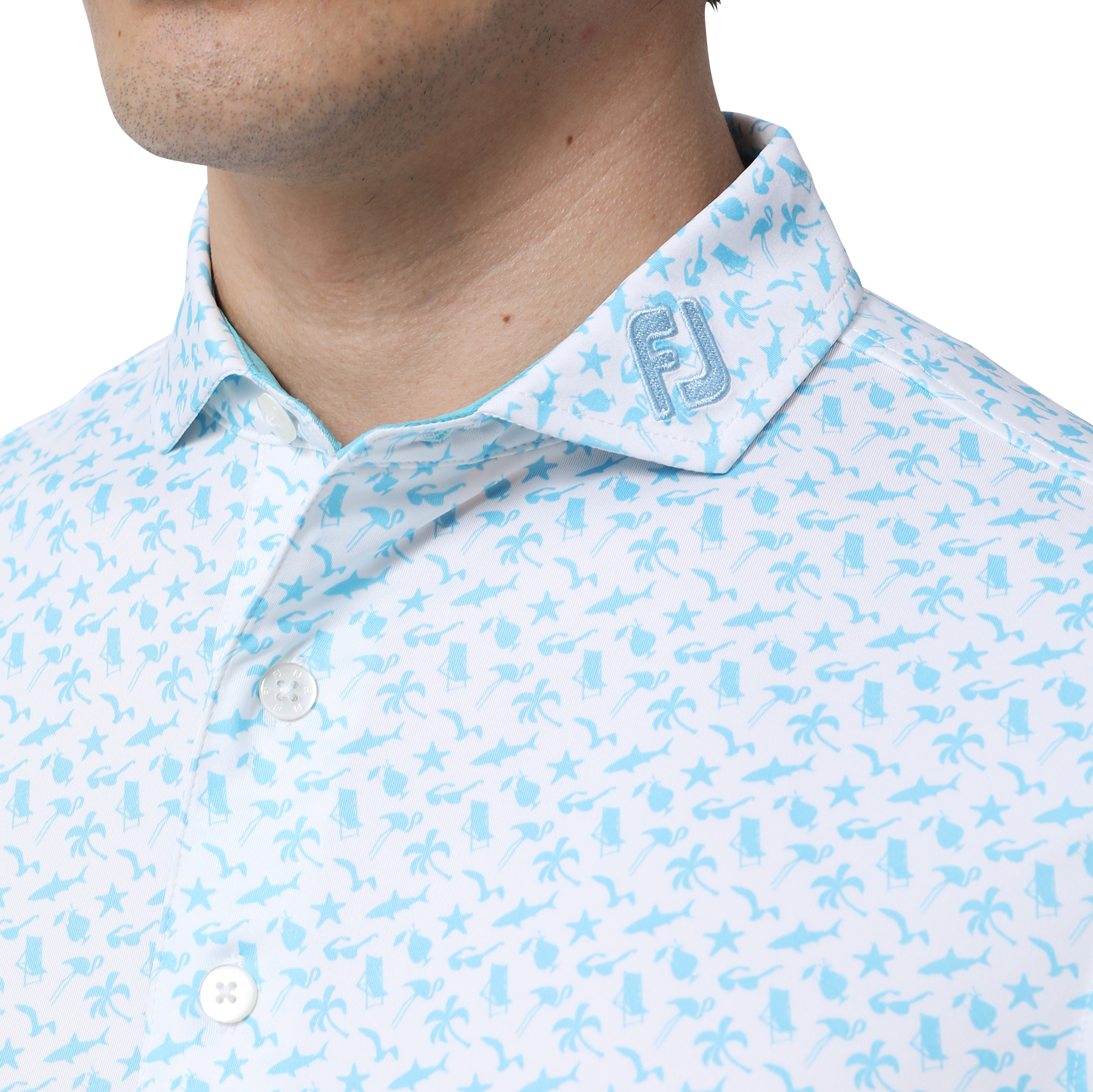 MEN&rsquo;S  ビーチプリント 半袖シャツ