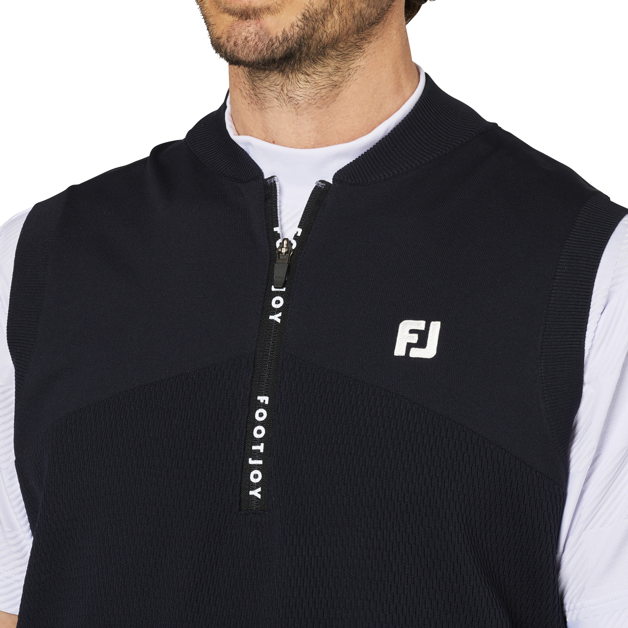 未使用スキン×ジャージ2mmボーダージップベストM 未使用スキン