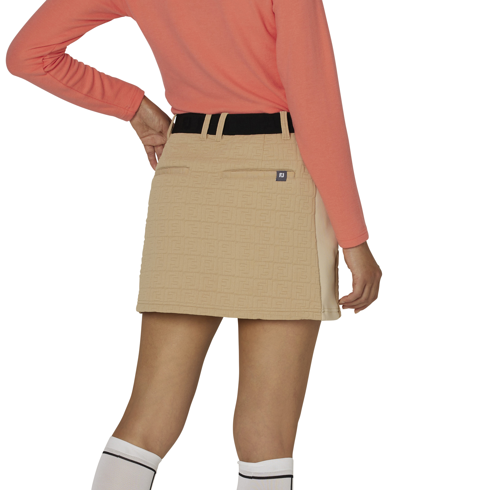 WOMEN'S FJ キルティング プルオンスカート