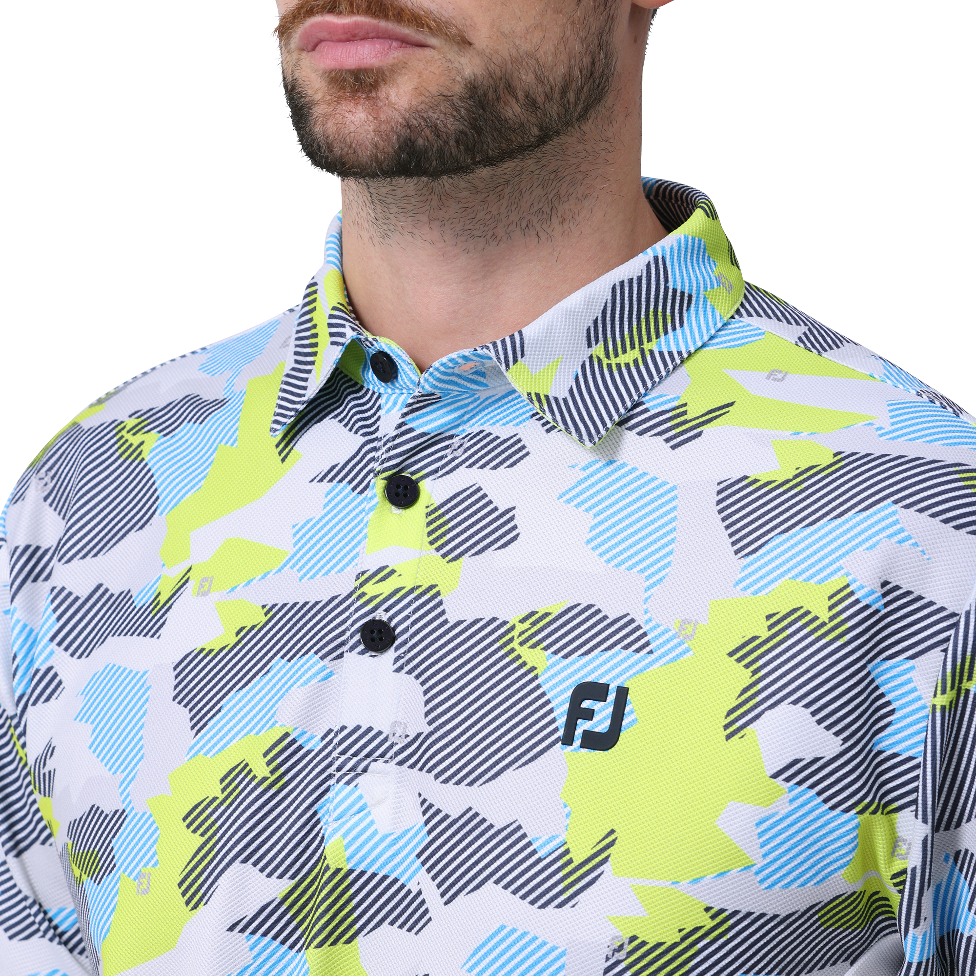 マルチカラーカモ半袖シャツ - FootJoy Japan