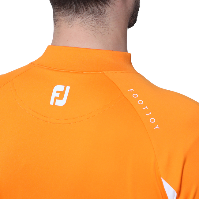 MEN'S カラーブロックラグラン半袖モックネックシャツ - FootJoy MEN'S カラーブロックラグラン半袖モックネックシャツ - FootJoy