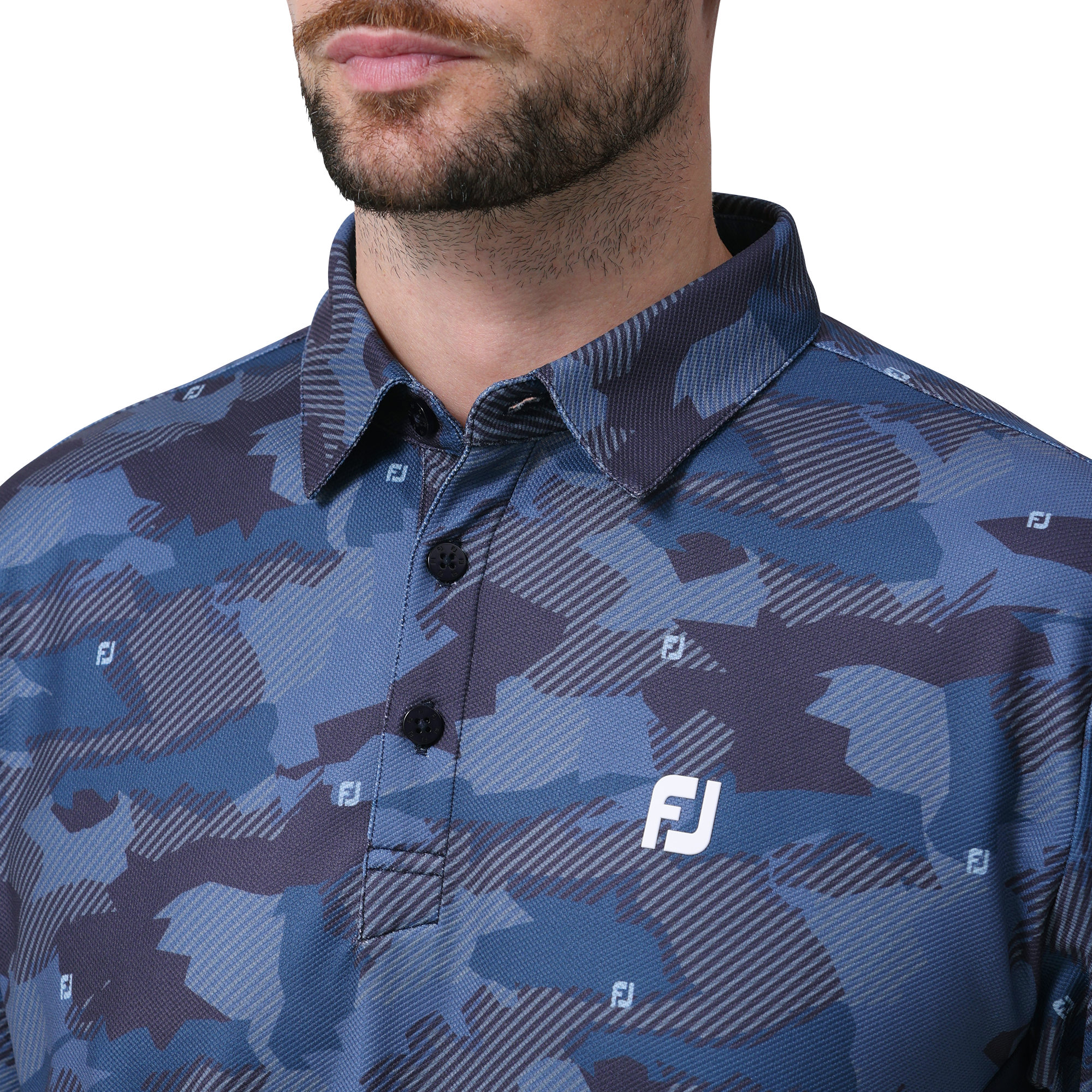 マルチカラーカモ半袖シャツ