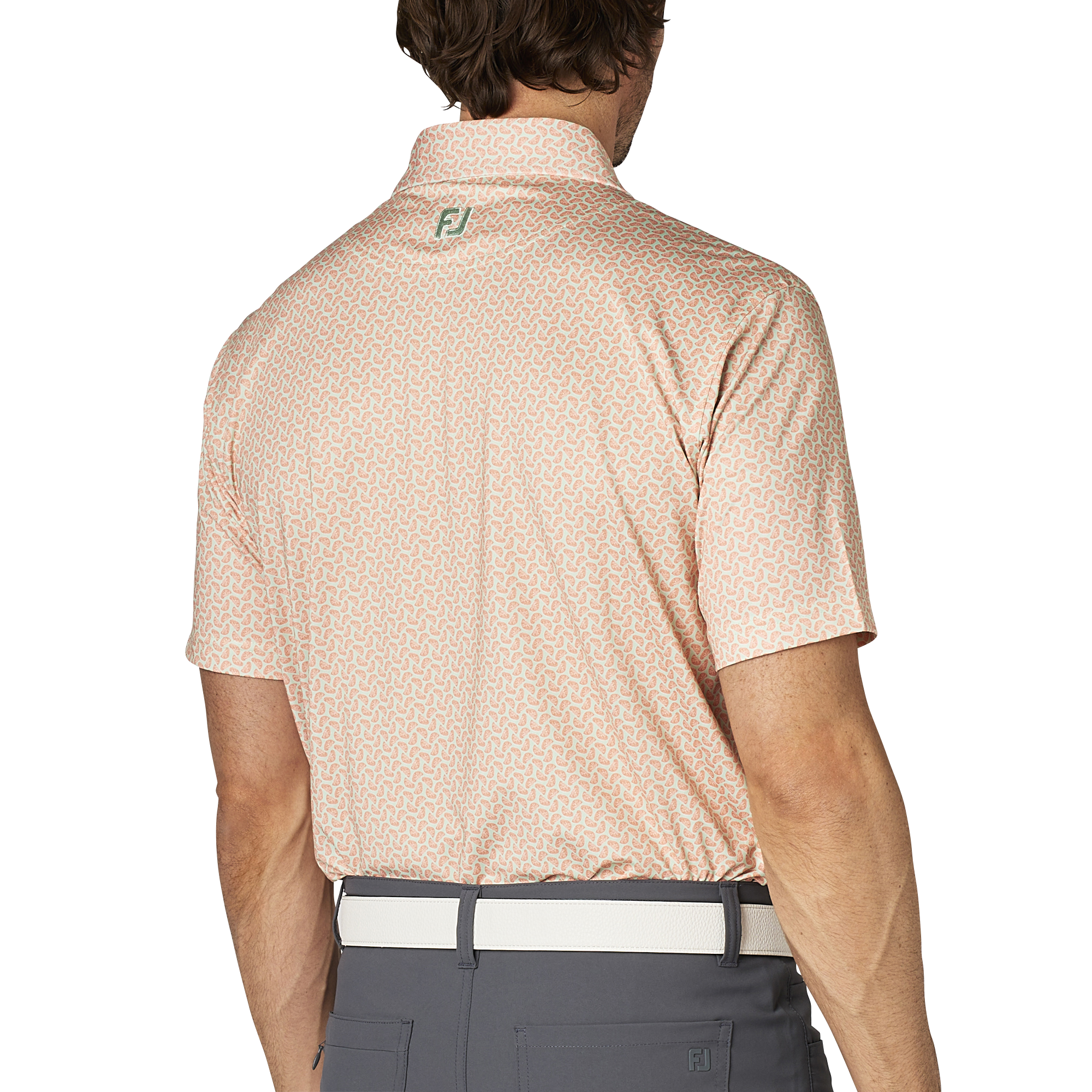 シトラスプリント半袖シャツ