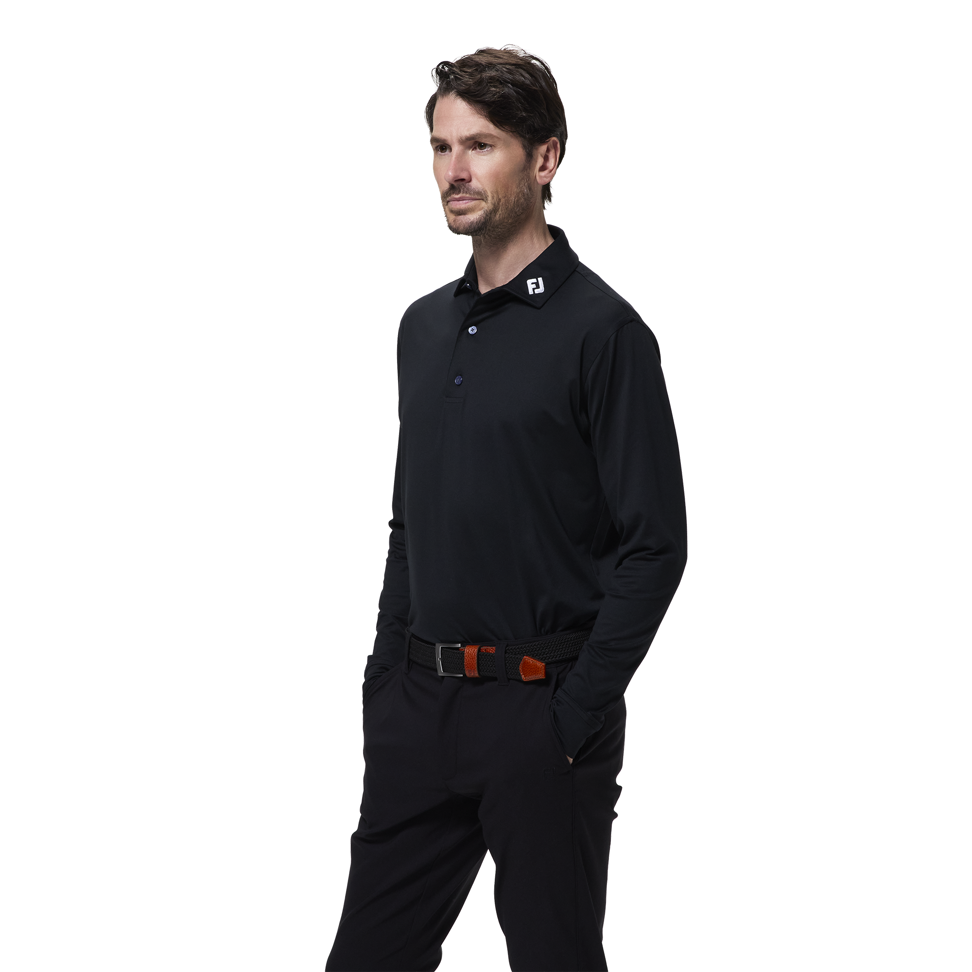 FJサーモシリーズ ソリッド長袖ポロシャツ - FootJoy Japan