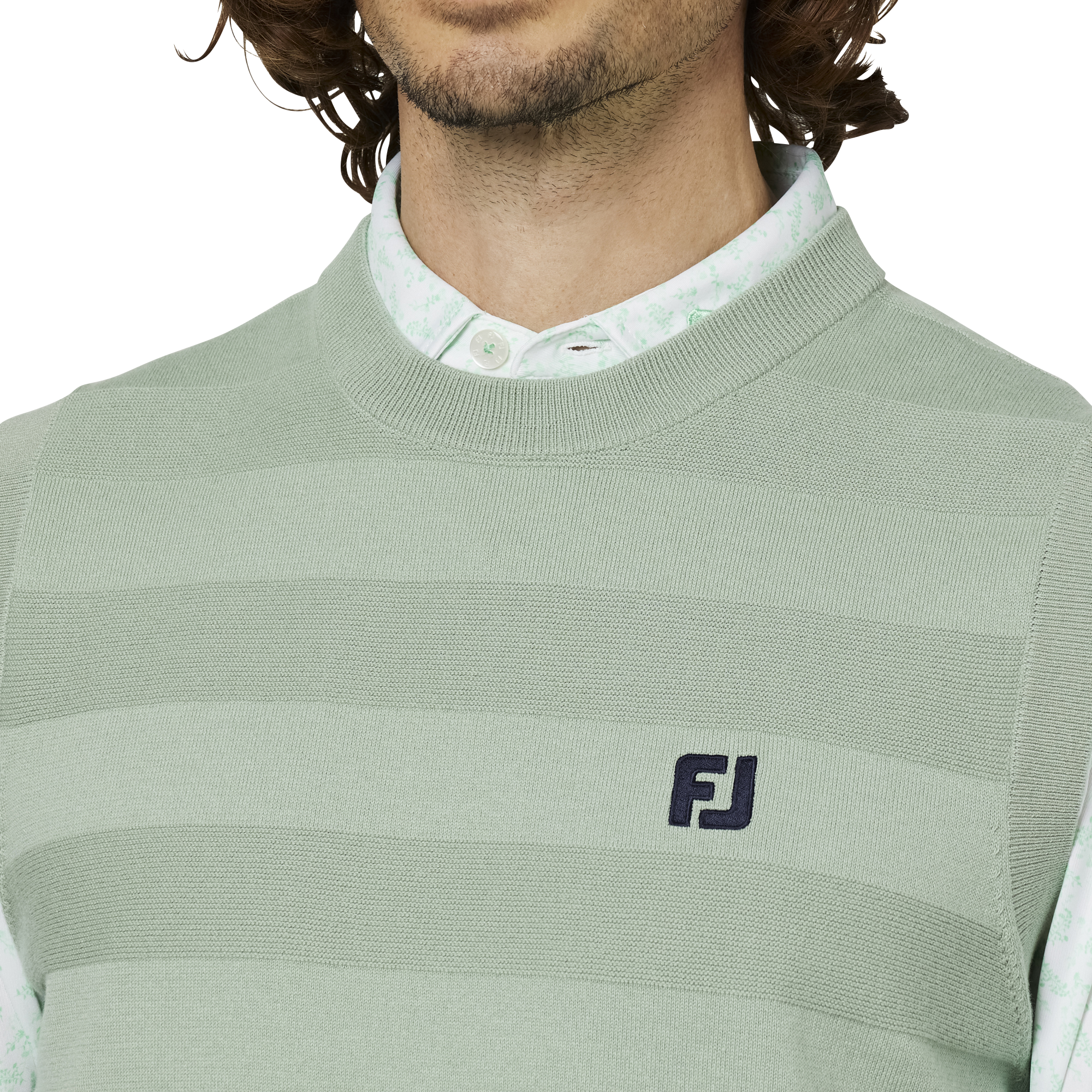 CPG GOLF グリーン Vネック ベスト CPG GOLF グリーン Vネック ベスト