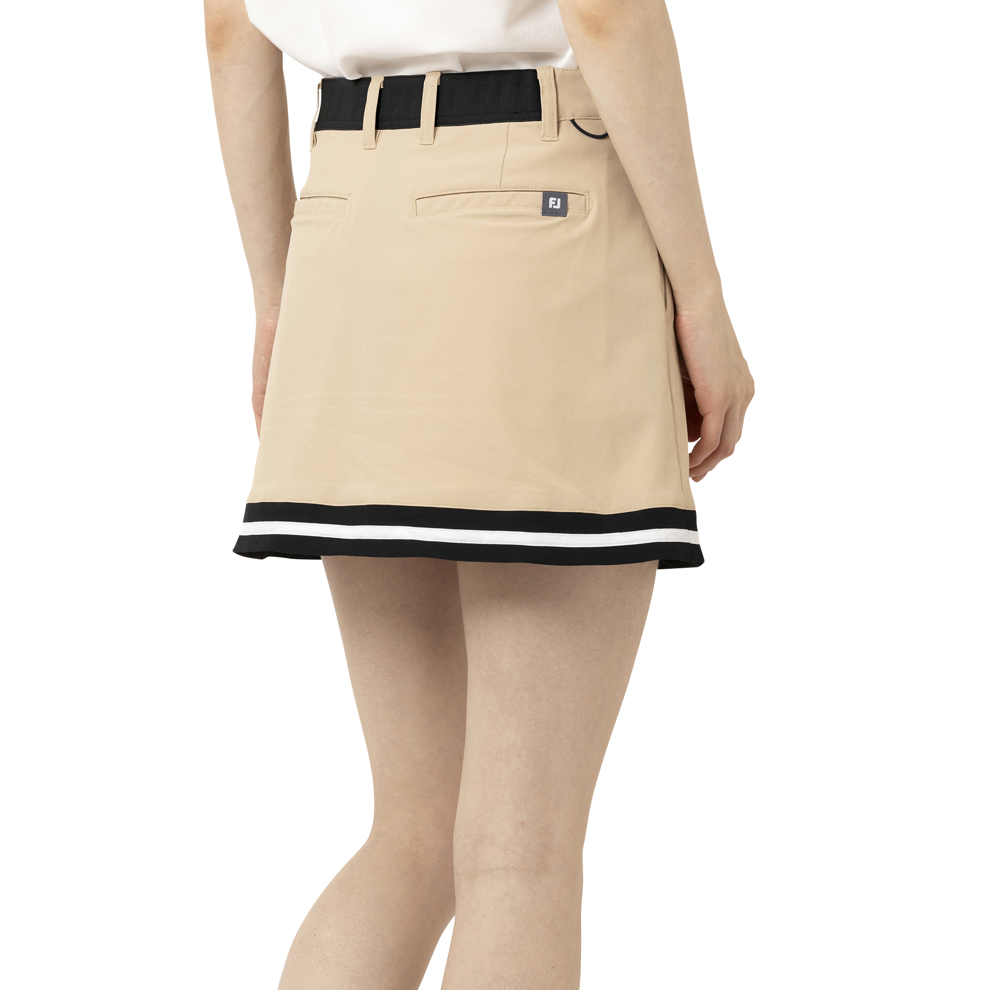 裾ラインソリッドスカート